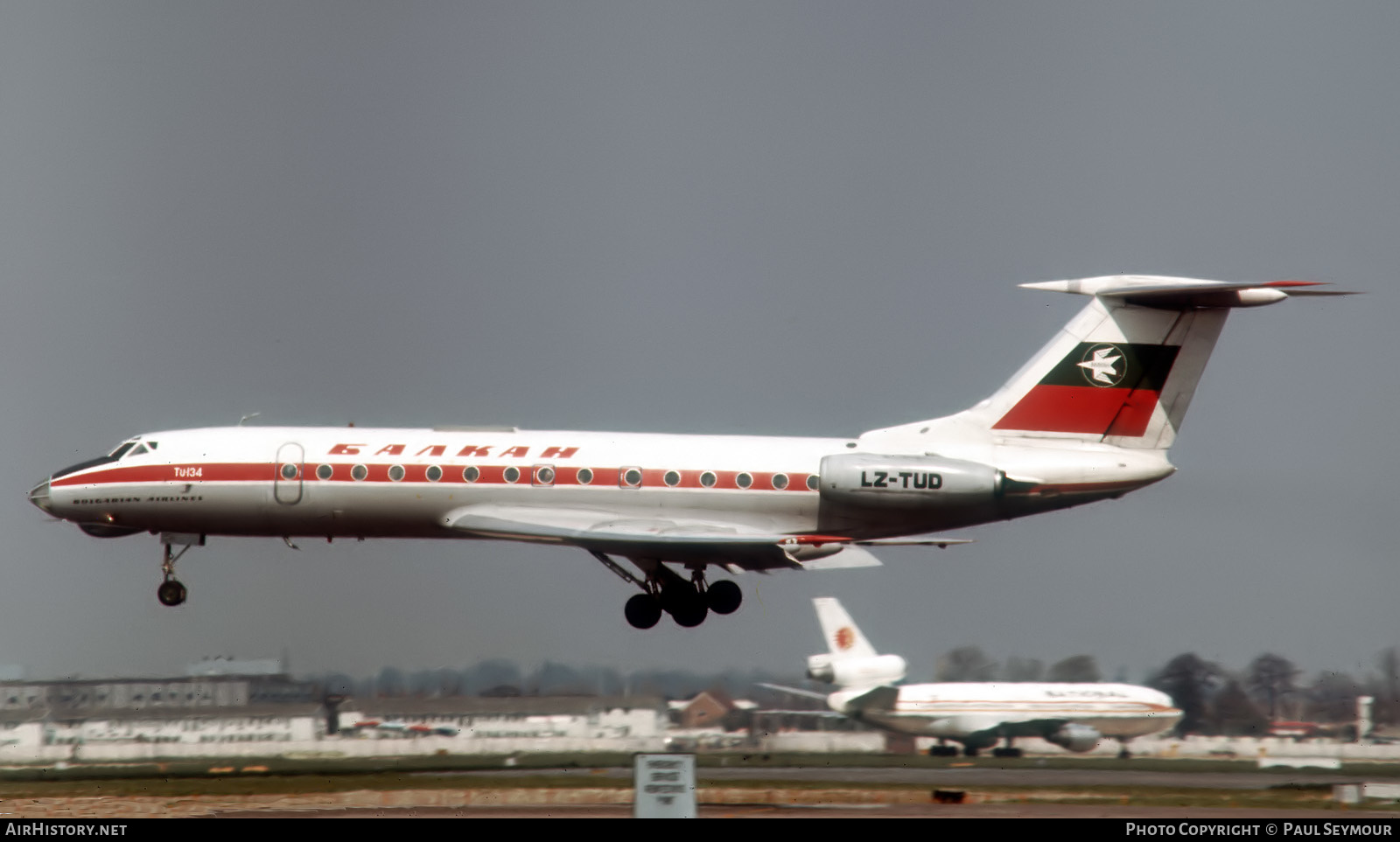 Aircraft Photo of LZ-TUD | Tupolev Tu-134 | Balkan - Bulgarian Airlines | AirHistory.net #574503