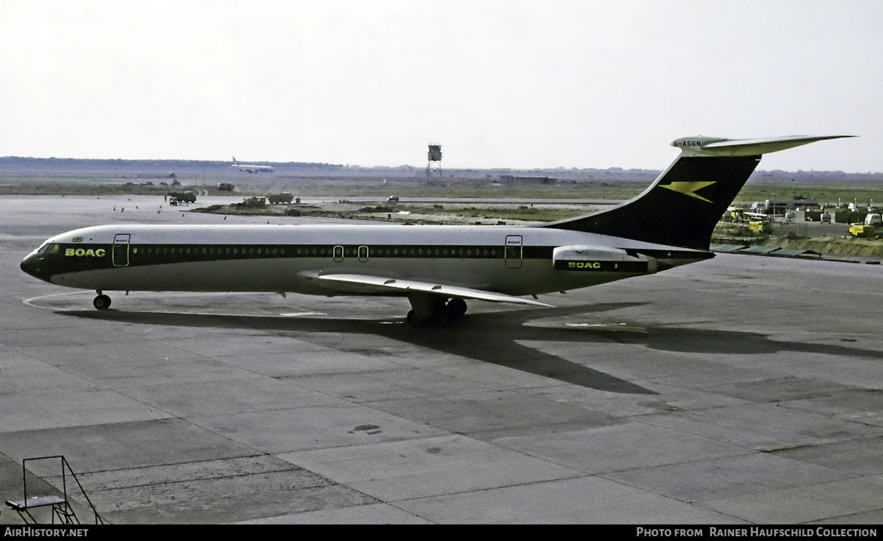 Aircraft Photo of G-ASGH | Vickers Super VC10 Srs1151 | BOAC - British Overseas Airways Corporation | AirHistory.net #574510