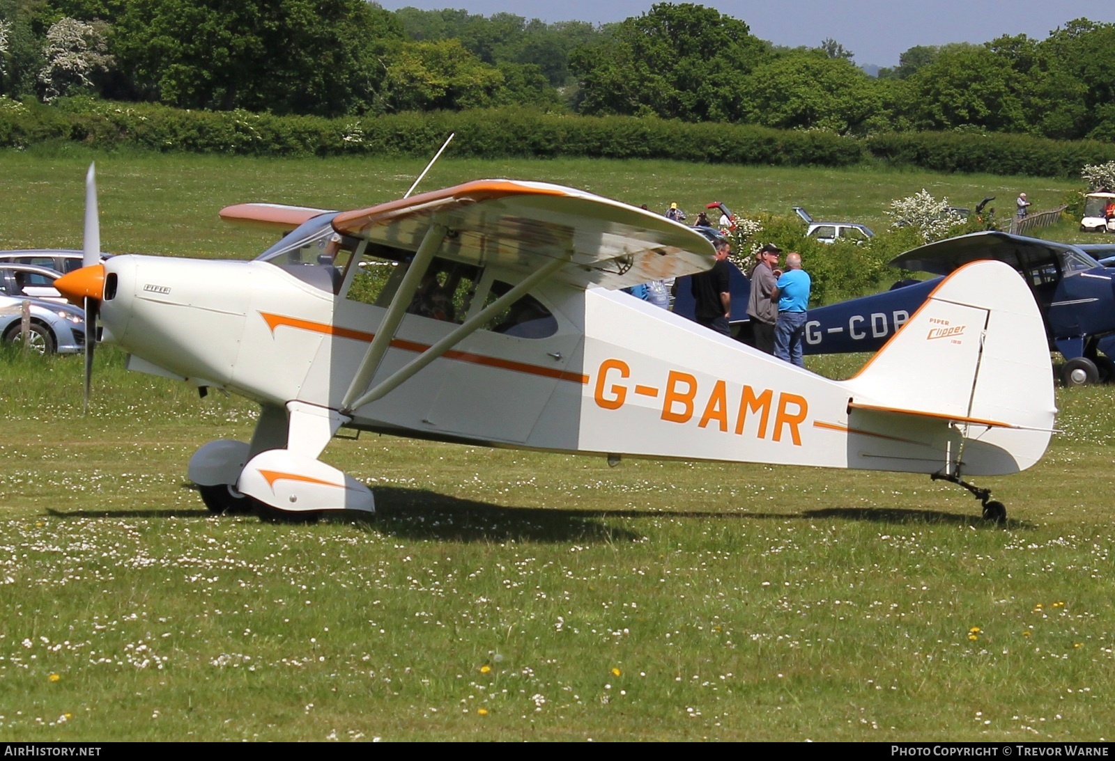 Aircraft Photo of G-BAMR | Piper PA-16 Clipper | AirHistory.net #574531