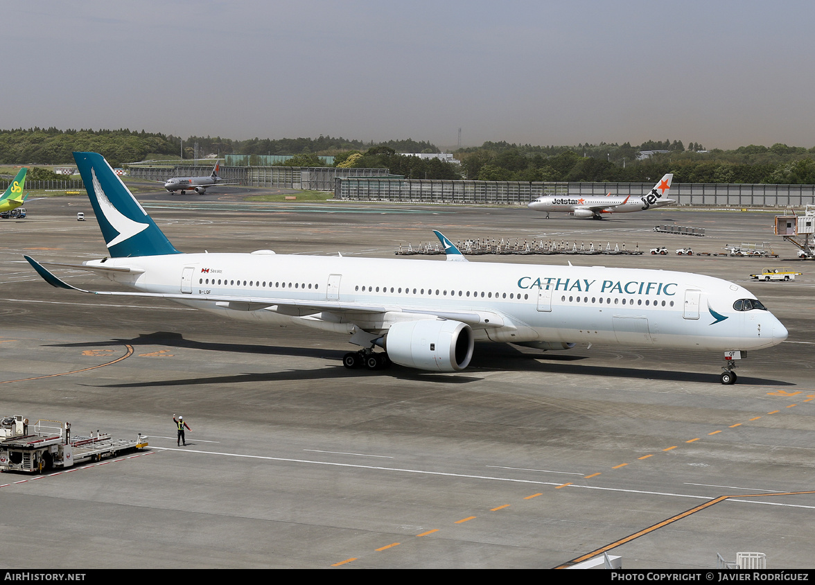 Aircraft Photo of B-LQF | Airbus A350-1041 | Cathay Pacific Airways | AirHistory.net #574540