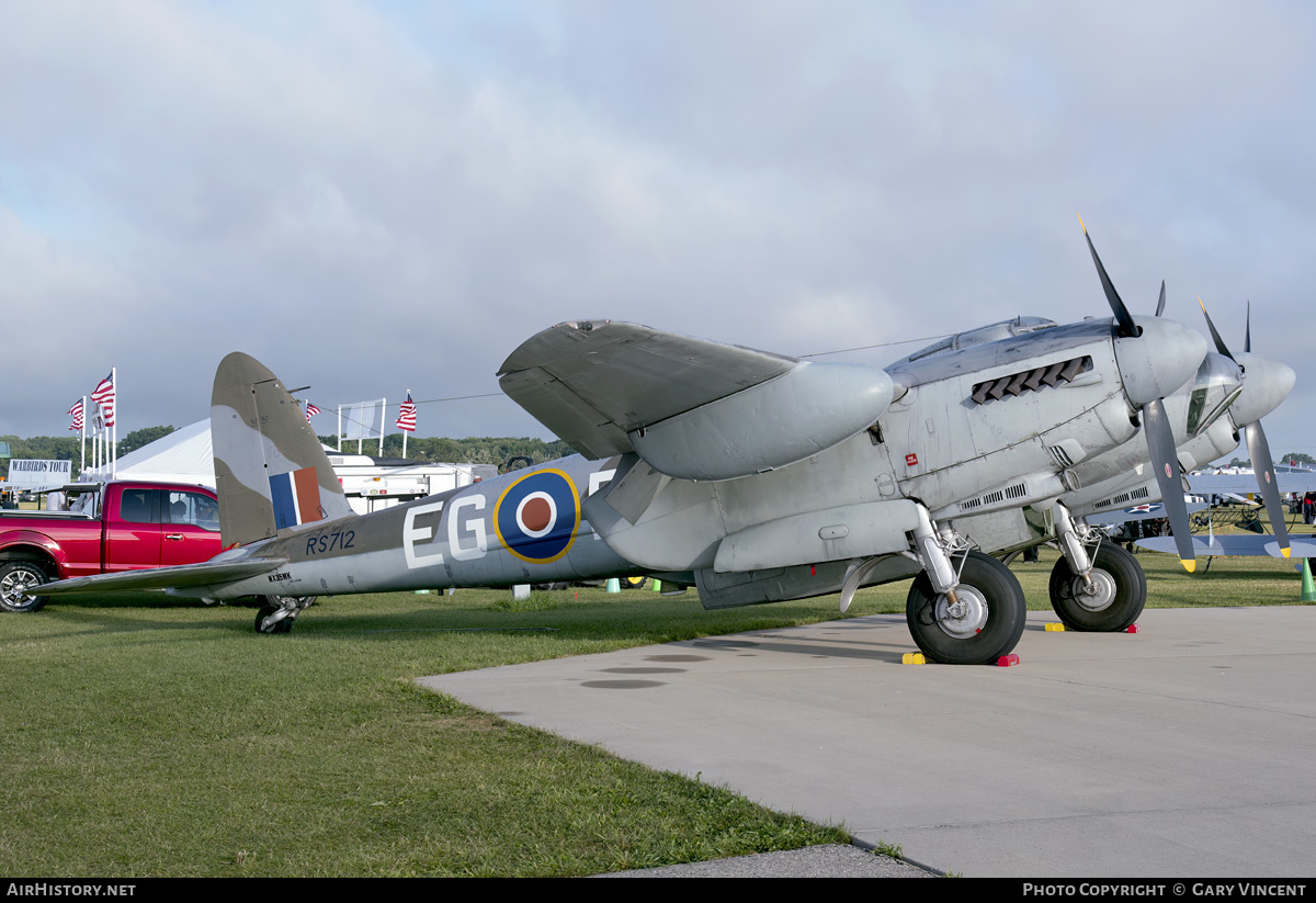Aircraft Photo of N35MK / RS712 | De Havilland D.H. 98 Mosquito B35 | UK - Air Force | AirHistory.net #574548
