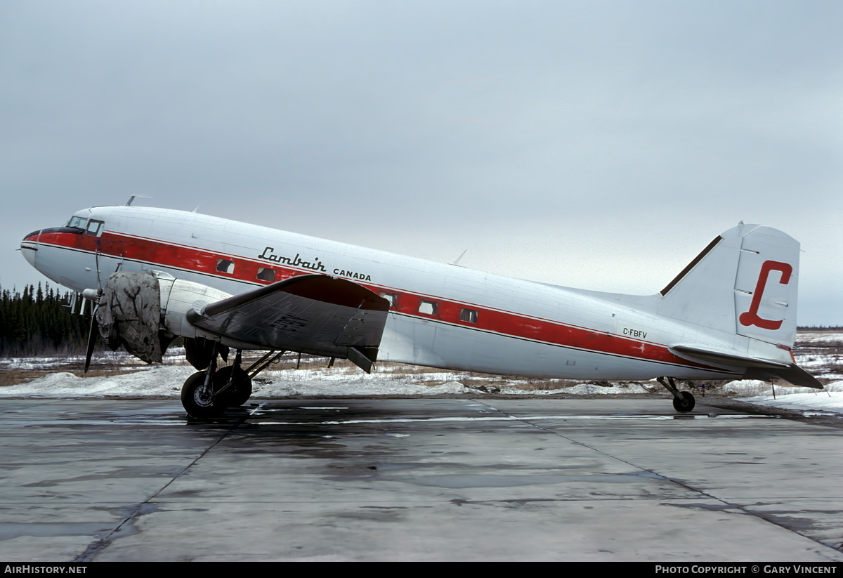 Aircraft Photo of C-FBFV | Douglas DC-3A | Lambair Canada | AirHistory.net #574564