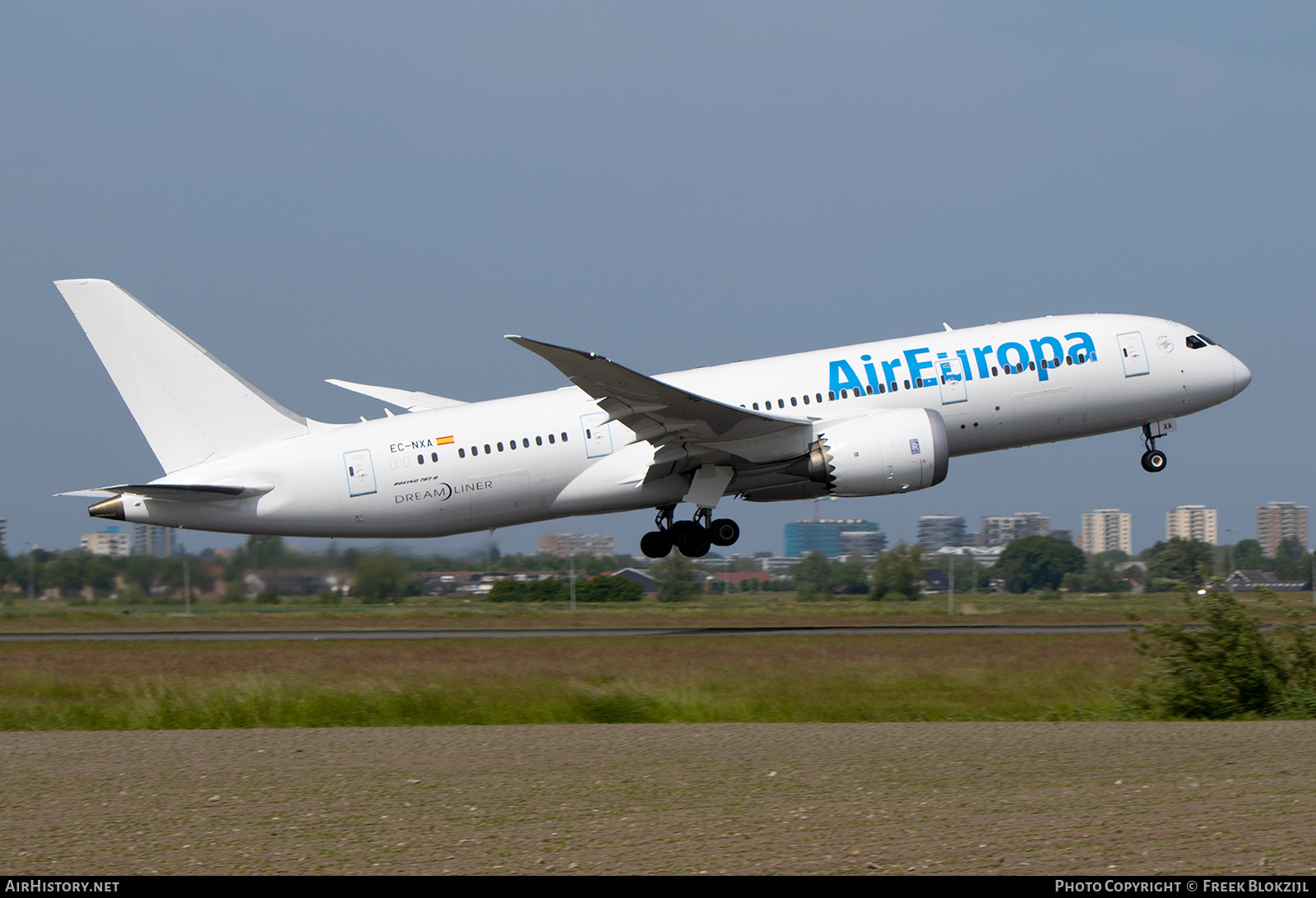 Aircraft Photo of EC-NXA | Boeing 787-8 Dreamliner | Air Europa | AirHistory.net #574594