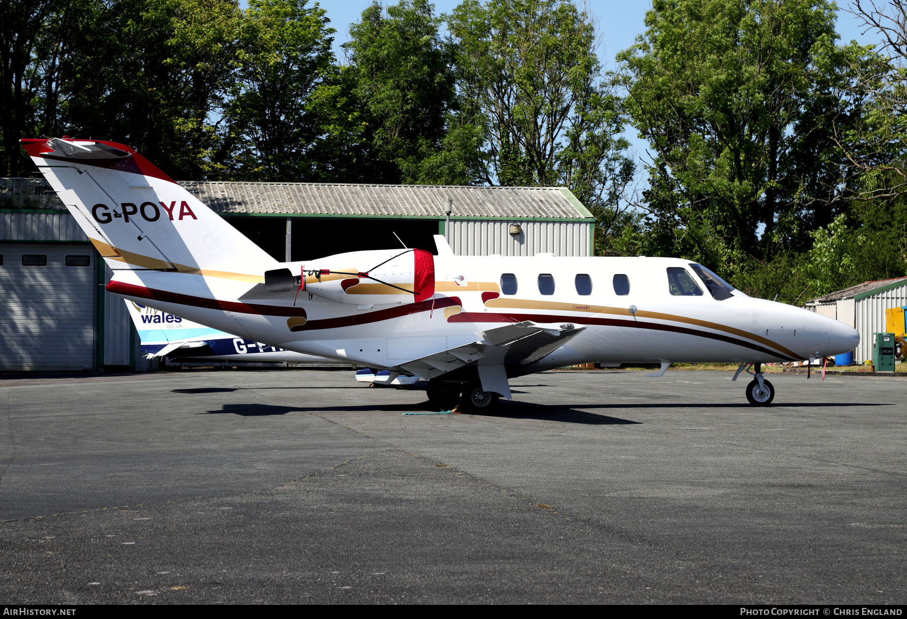 Aircraft Photo of G-POYA | Cessna 525 CitationJet | AirHistory.net #574603