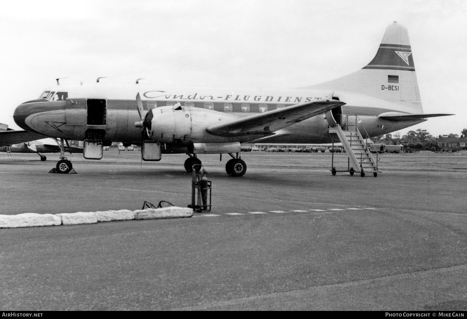 Aircraft Photo of D-BESI | Convair 240-4 | Condor Flugdienst | AirHistory.net #574615
