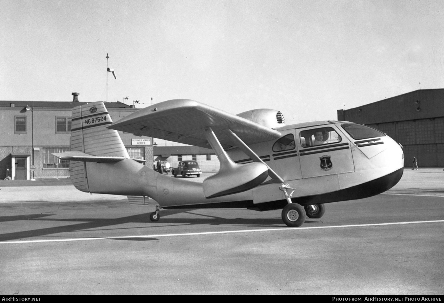 Aircraft Photo of NC87524 | Republic RC-3 Seabee | State of Rhode Island Government | AirHistory.net #574617
