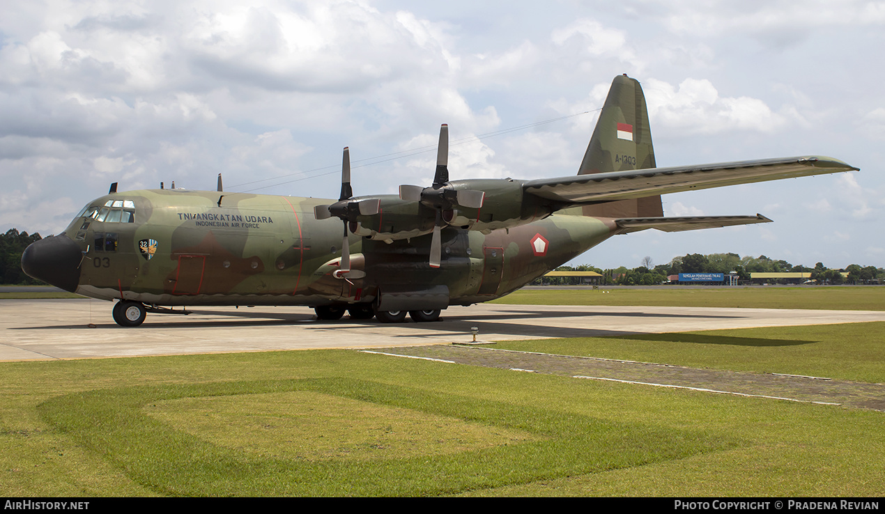 Aircraft Photo of A-1303 | Lockheed C-130B Hercules (L-282) | Indonesia - Air Force | AirHistory.net #574620