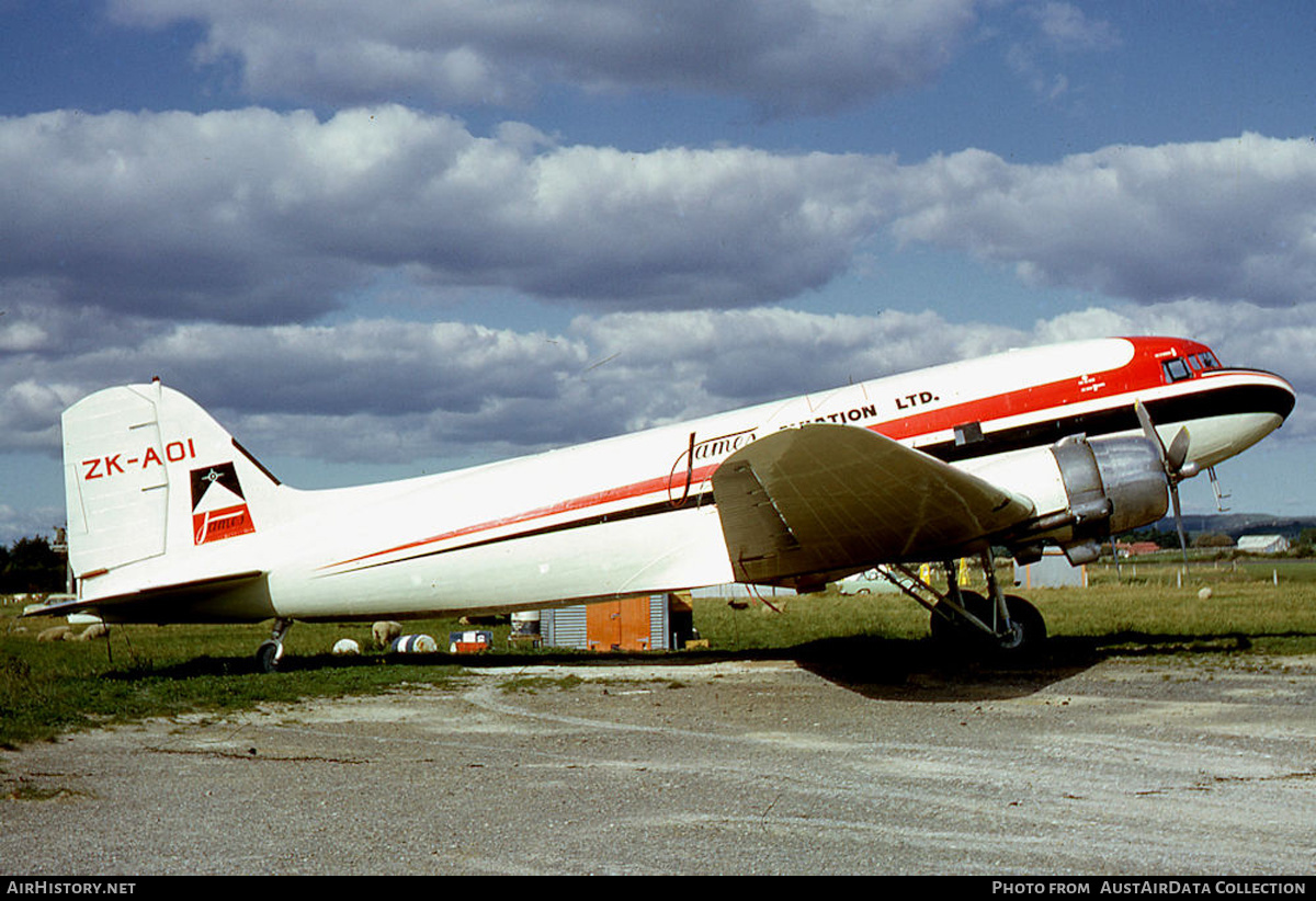 Aircraft Photo of ZK-AOI | Douglas C-47B Skytrain | James Aviation | AirHistory.net #574628