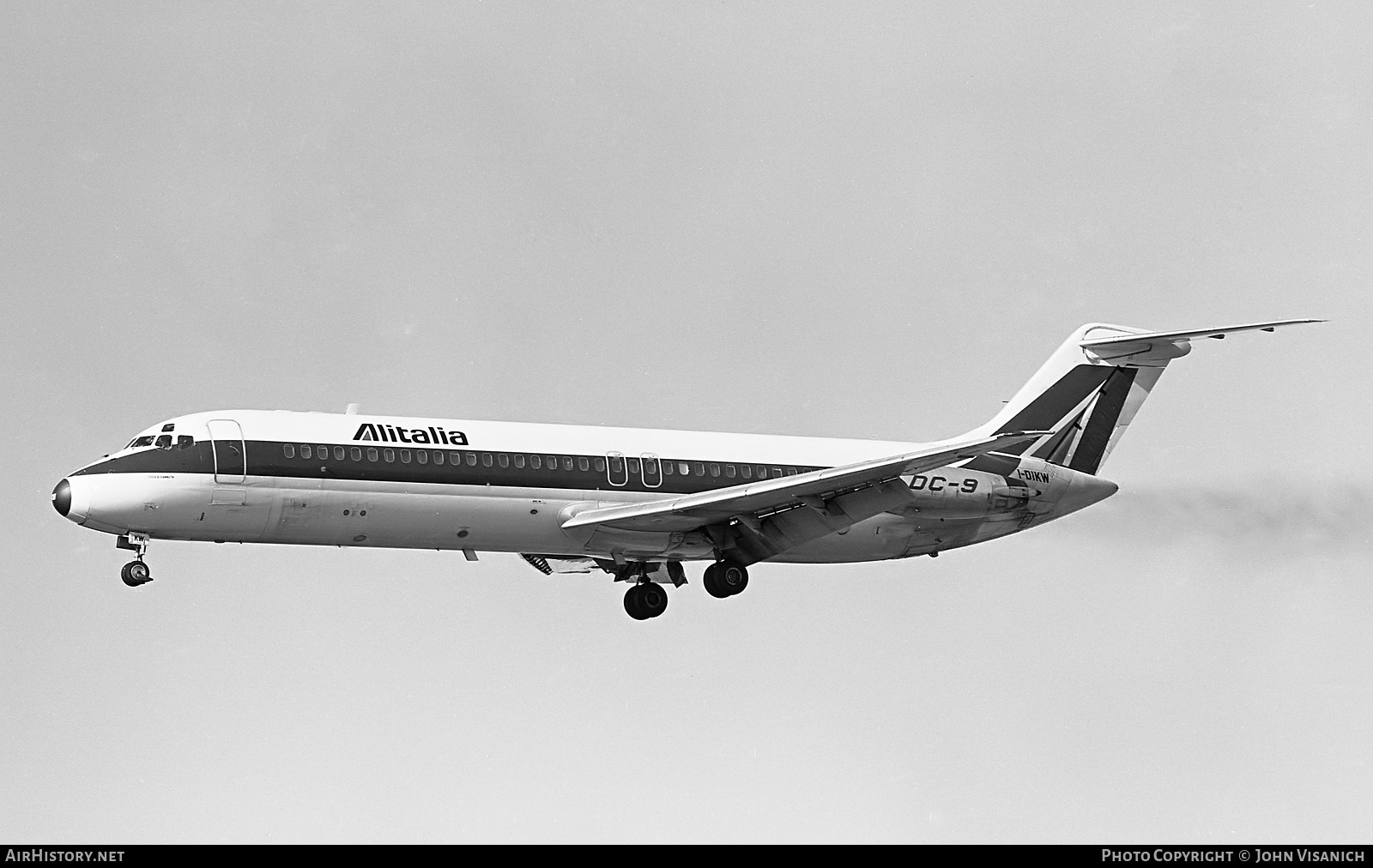 Aircraft Photo of I-DIKW | McDonnell Douglas DC-9-32 | Alitalia | AirHistory.net #574634