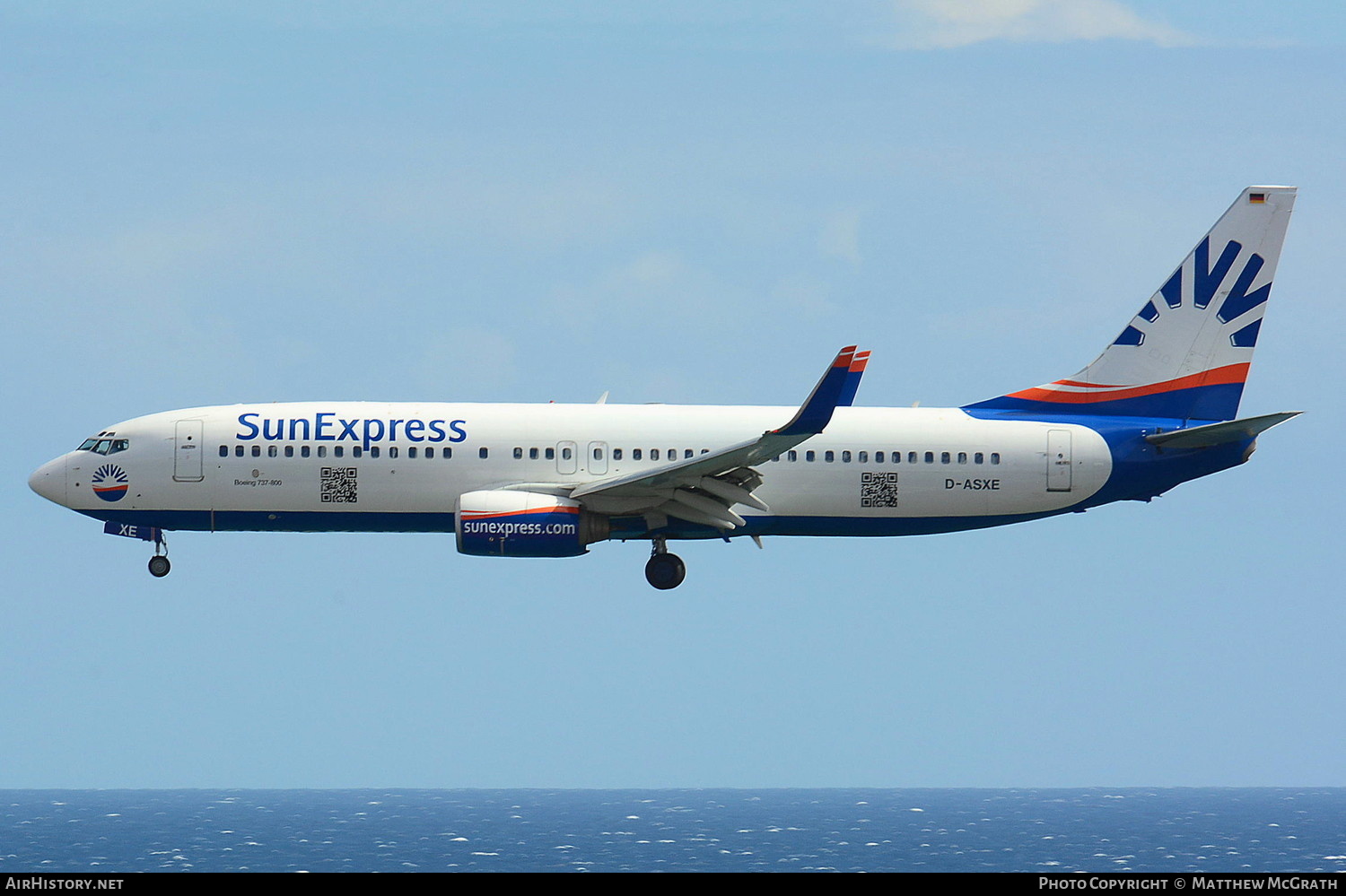 Aircraft Photo of D-ASXE | Boeing 737-8CX | SunExpress | AirHistory.net #574636