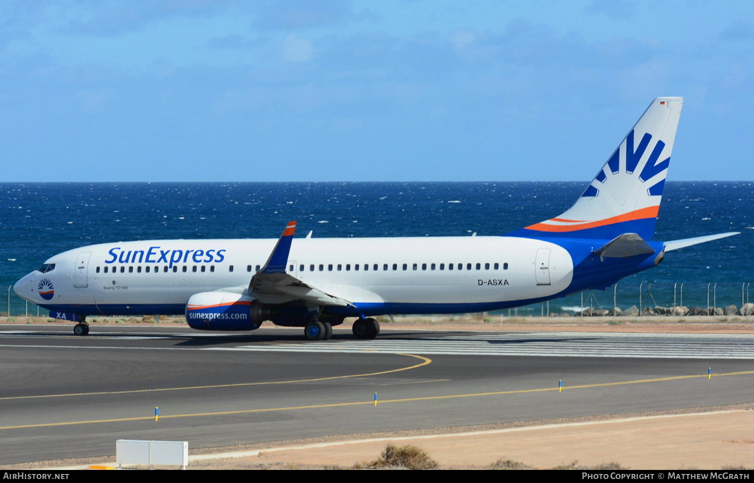 Aircraft Photo of D-ASXA | Boeing 737-8Z9 | SunExpress | AirHistory.net #574644