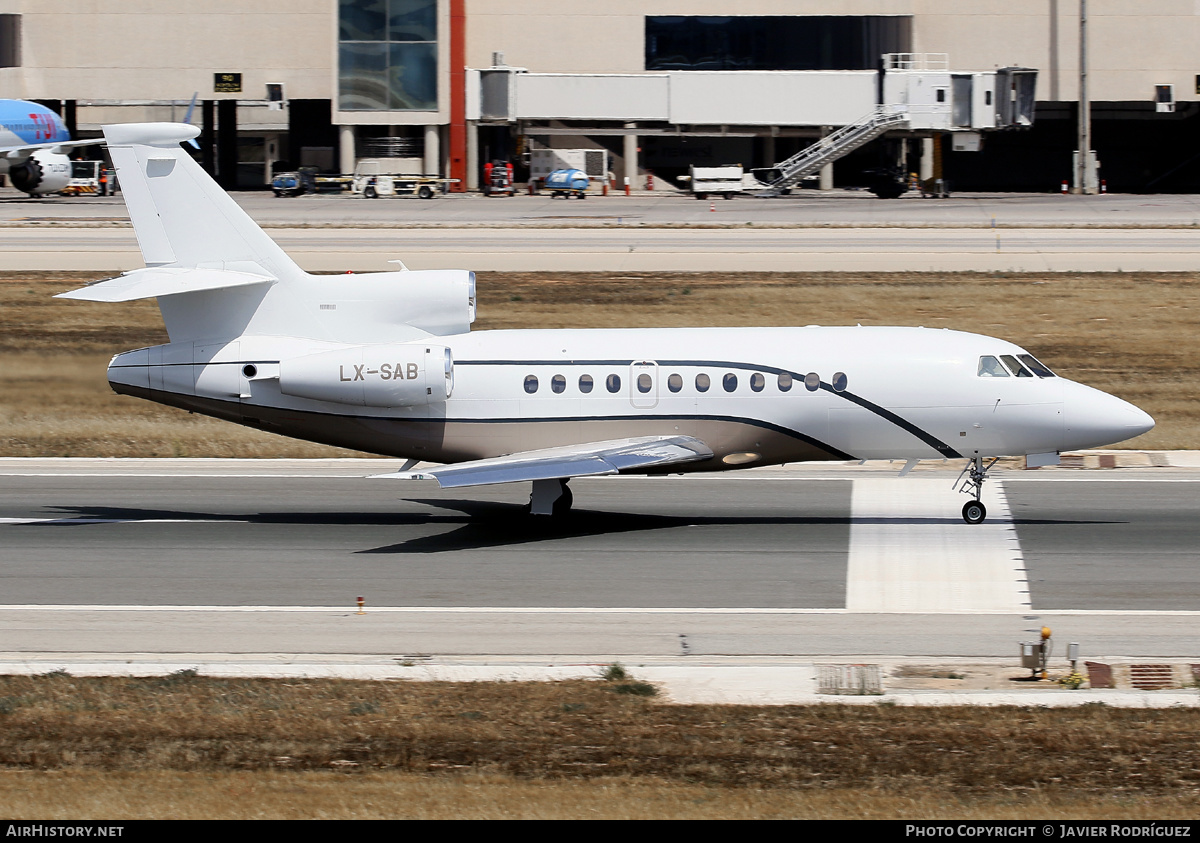 Aircraft Photo of LX-SAB | Dassault Falcon 900DX | AirHistory.net #574647