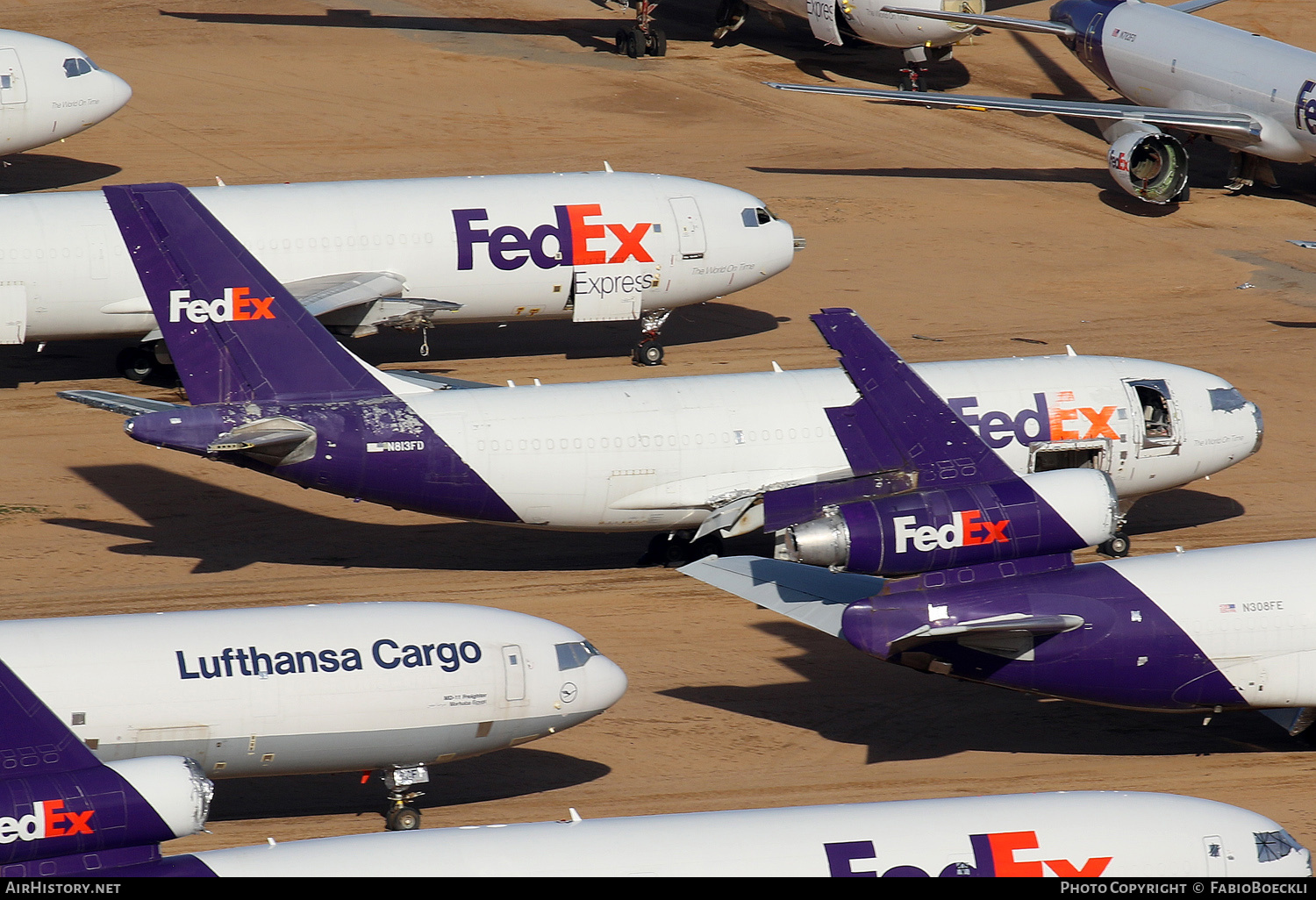 Aircraft Photo of N813FD | Airbus A310-324/F | FedEx Express | AirHistory.net #574739