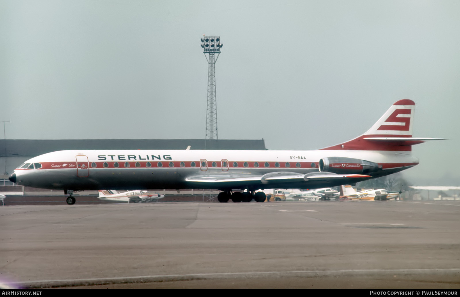 Aircraft Photo of OY-SAA | Aerospatiale SE-210 Caravelle 12 | Sterling Airways | AirHistory.net #574752