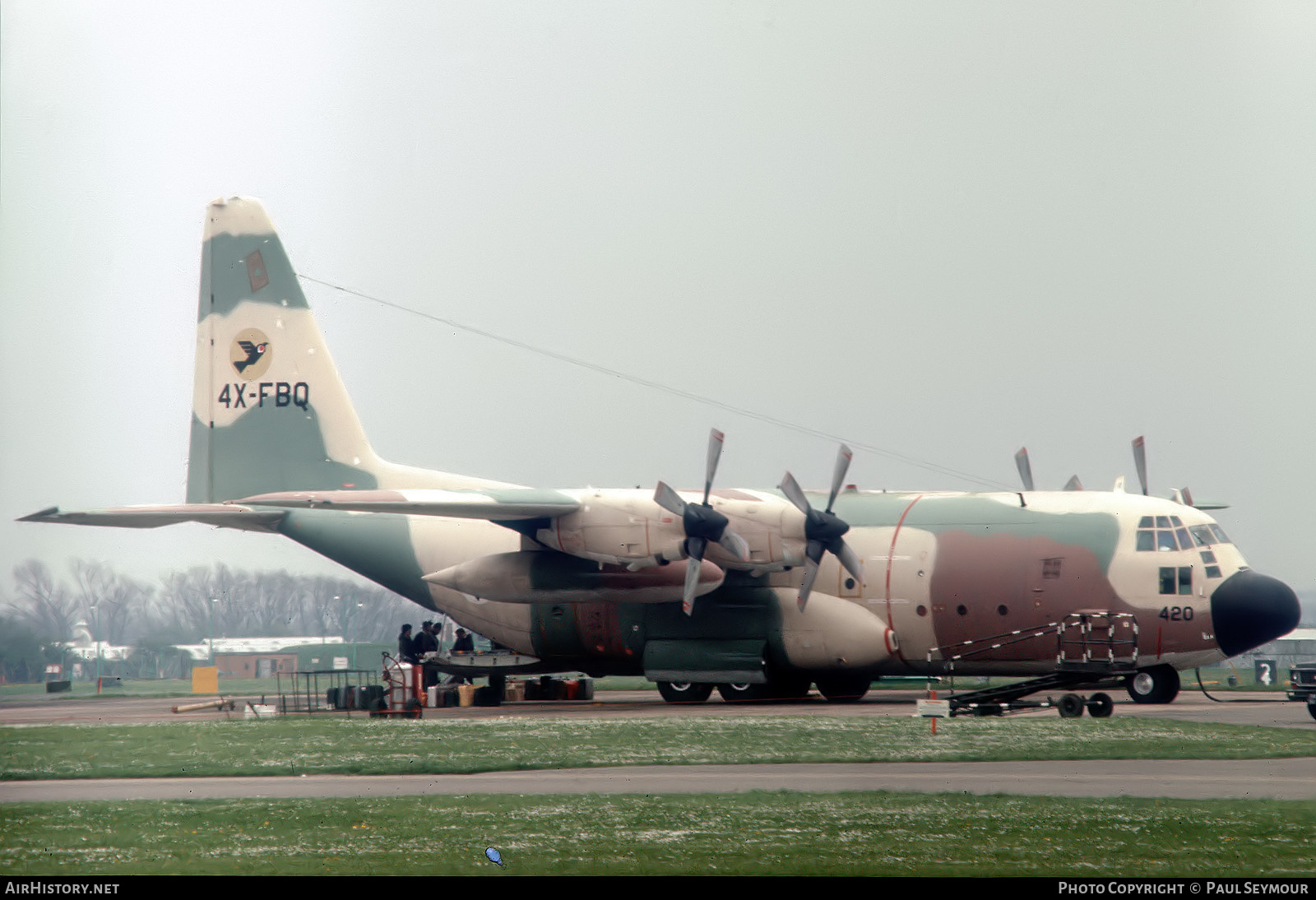 Aircraft Photo of 4X-FBQ / 420 | Lockheed KC-130H Hercules (L-382) (Karnaf) | Israel - Air Force | AirHistory.net #574756