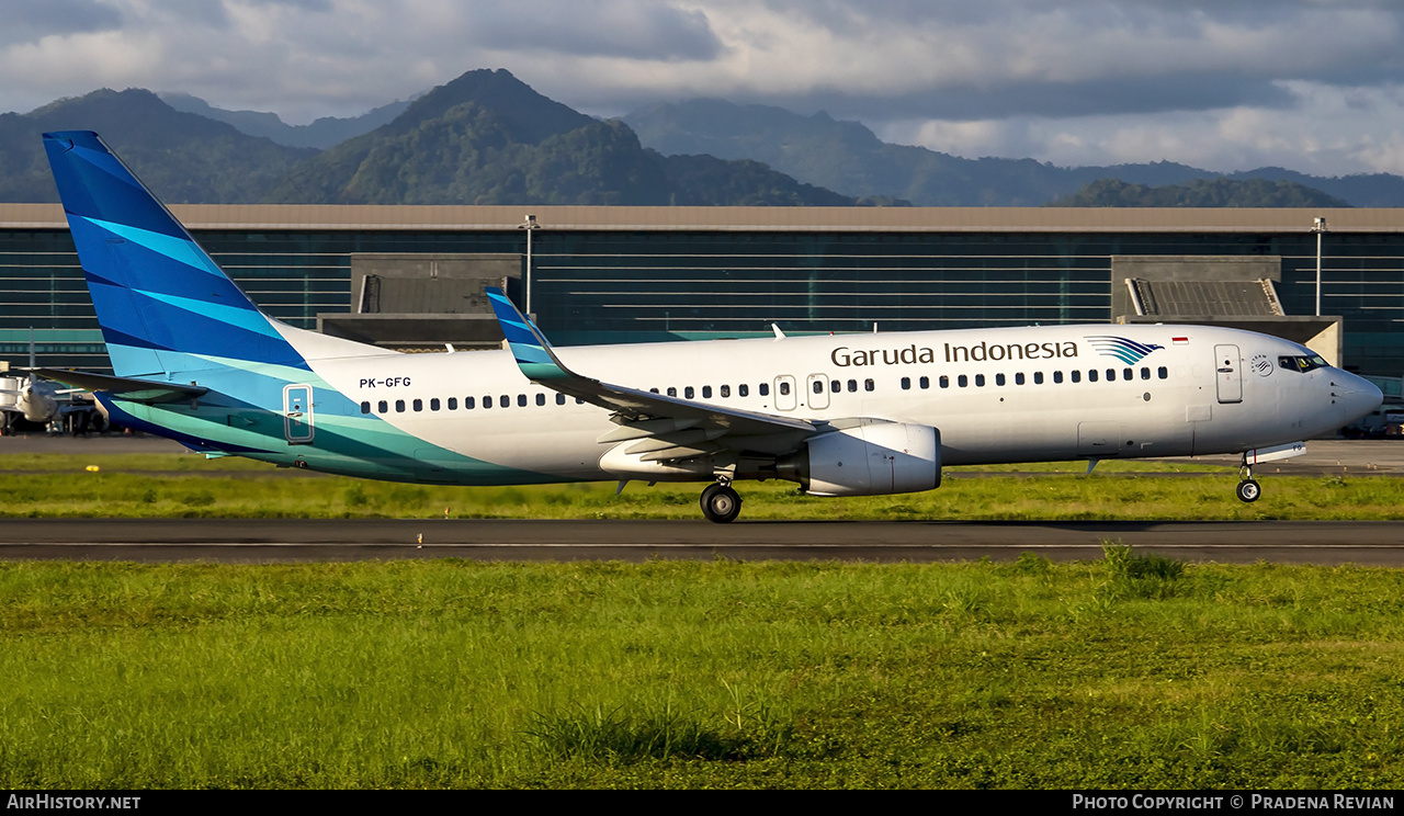 Aircraft Photo of PK-GFG | Boeing 737-8BK | Garuda Indonesia | AirHistory.net #574782