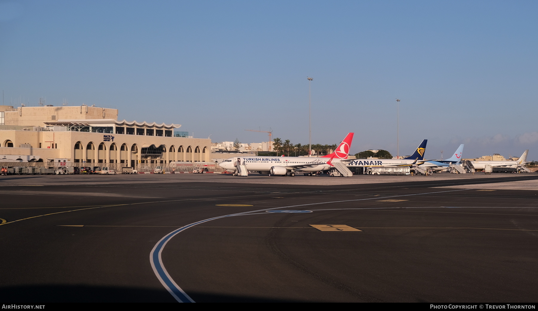 Swabbing Malta Park East Malta Airport Luqa www.airhistory.net