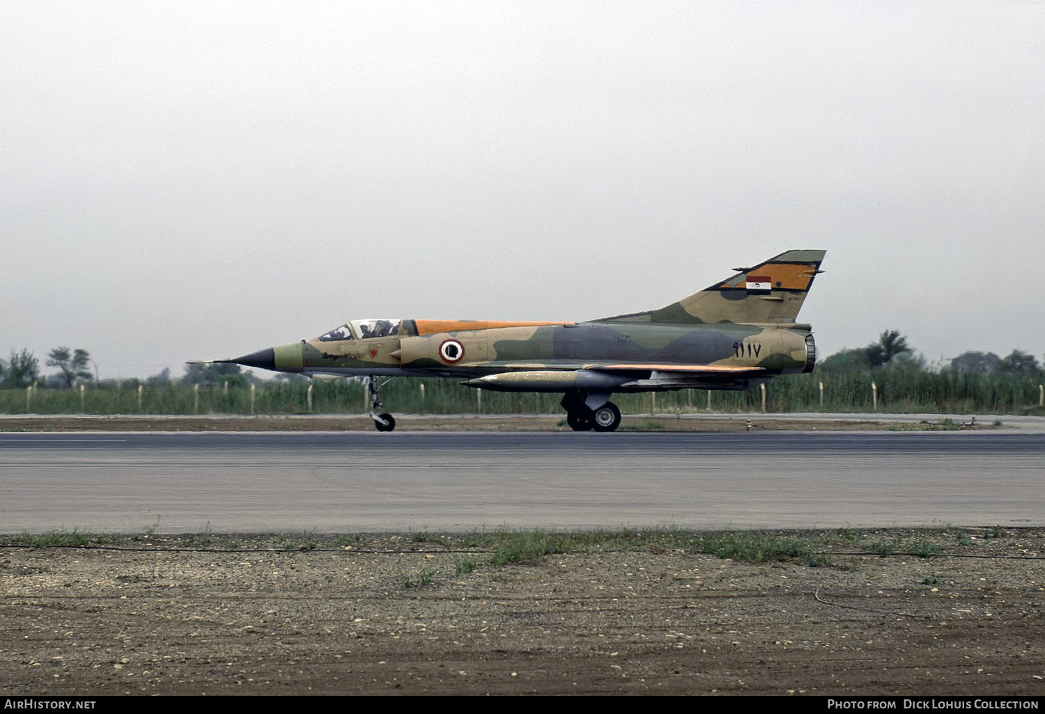 Aircraft Photo of 9117 / ۹۱۱۷ | Dassault Mirage 5SDE | Egypt - Air Force | AirHistory.net #574786