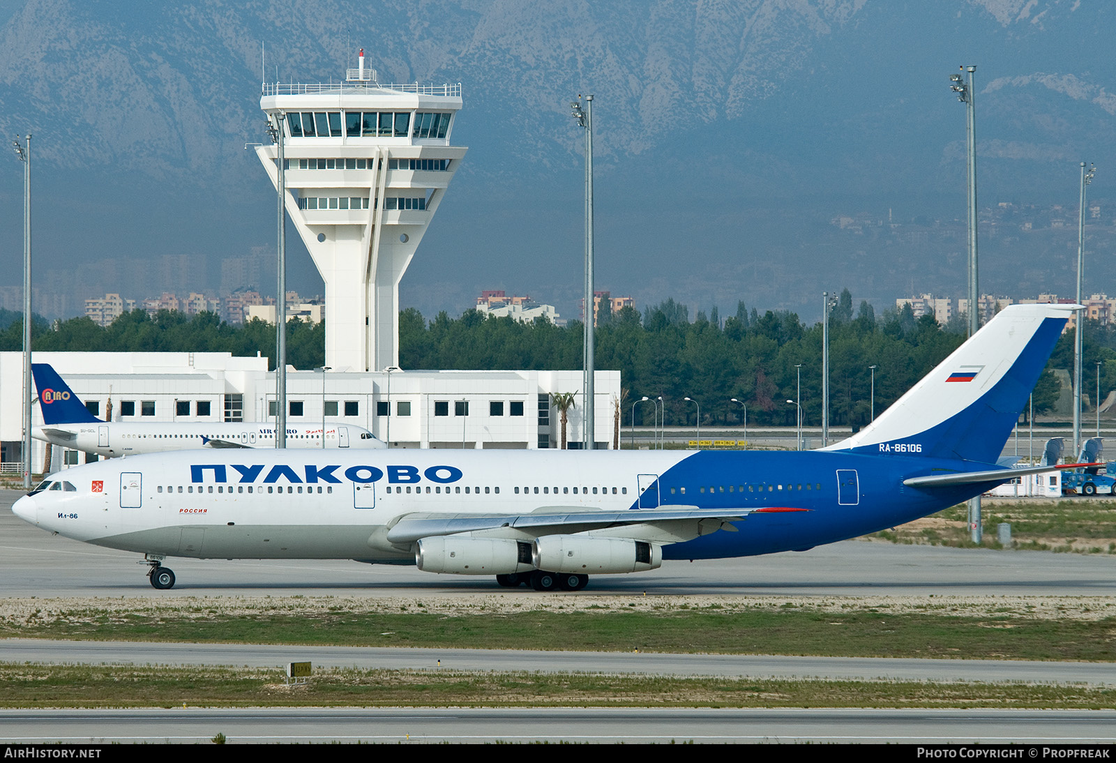 Aircraft Photo of RA-86106 | Ilyushin Il-86 | Pulkovo Airlines | AirHistory.net #574787