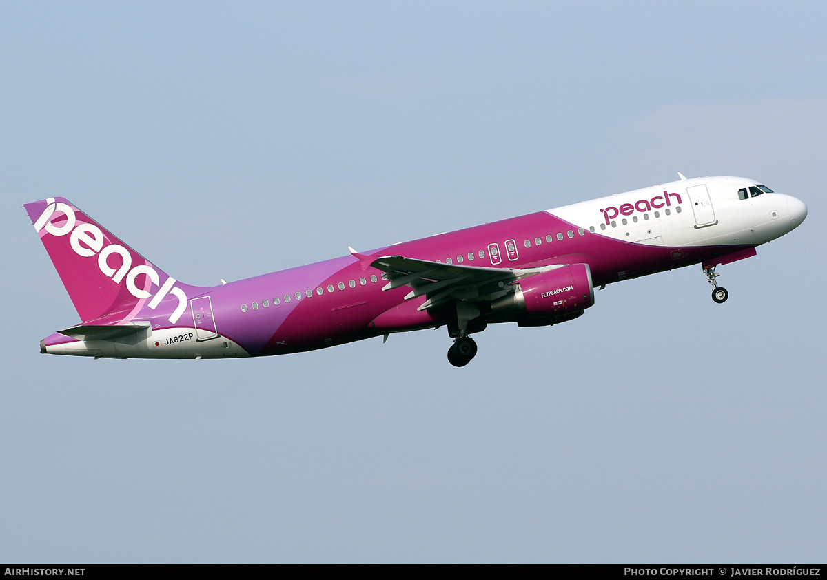 Aircraft Photo of JA822P | Airbus A320-214 | Peach Aviation | AirHistory.net #574791