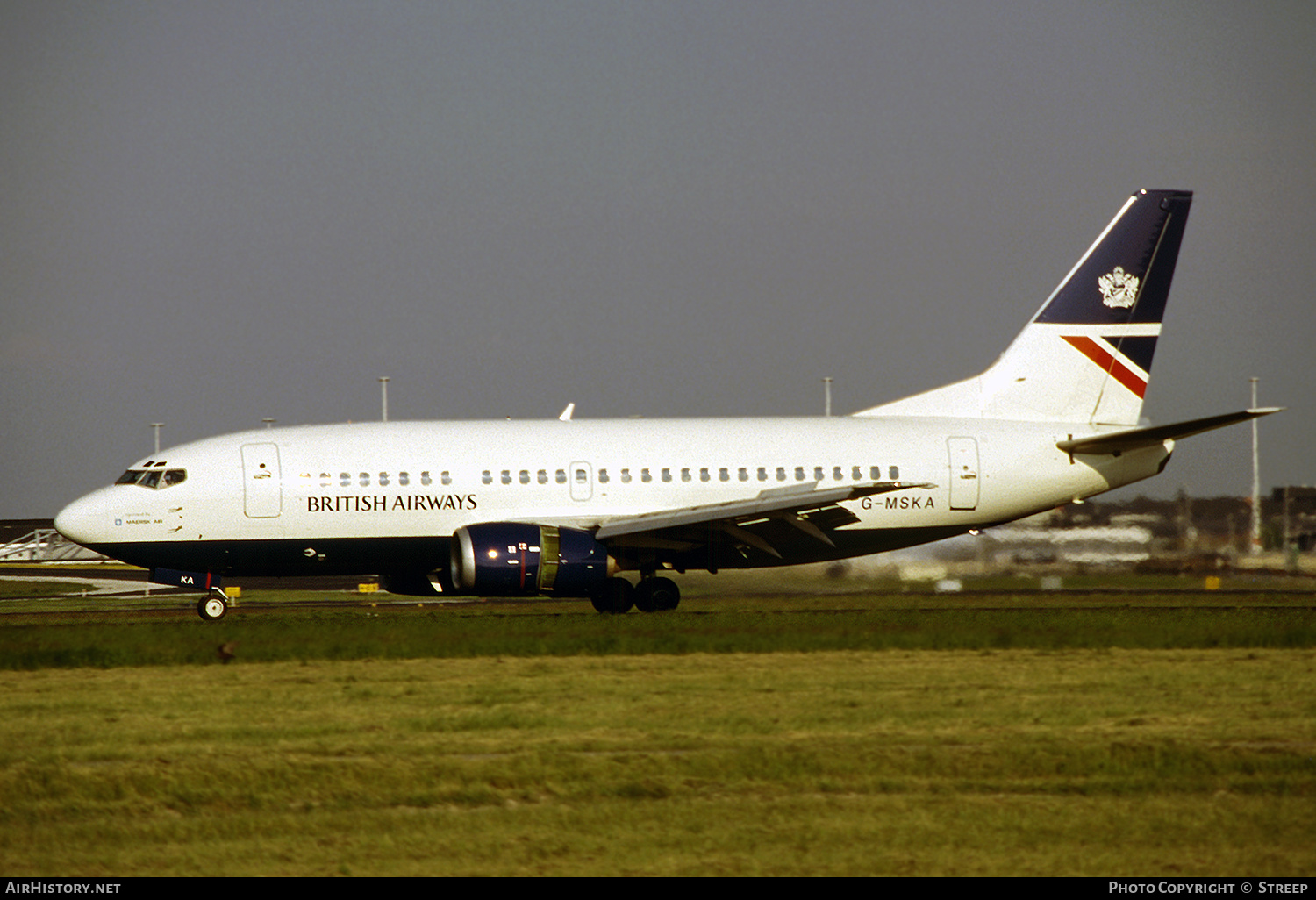 Aircraft Photo of G-MSKA | Boeing 737-5L9 | British Airways | AirHistory.net #574798