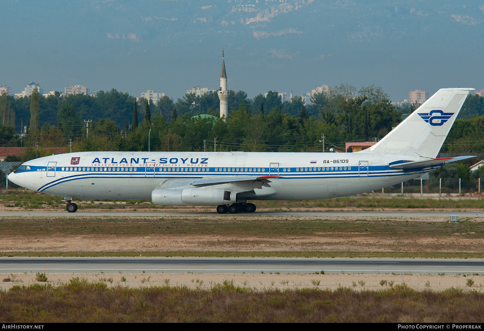 Aircraft Photo of RA-86109 | Ilyushin Il-86 | Atlant-Soyuz Airlines | AirHistory.net #574822