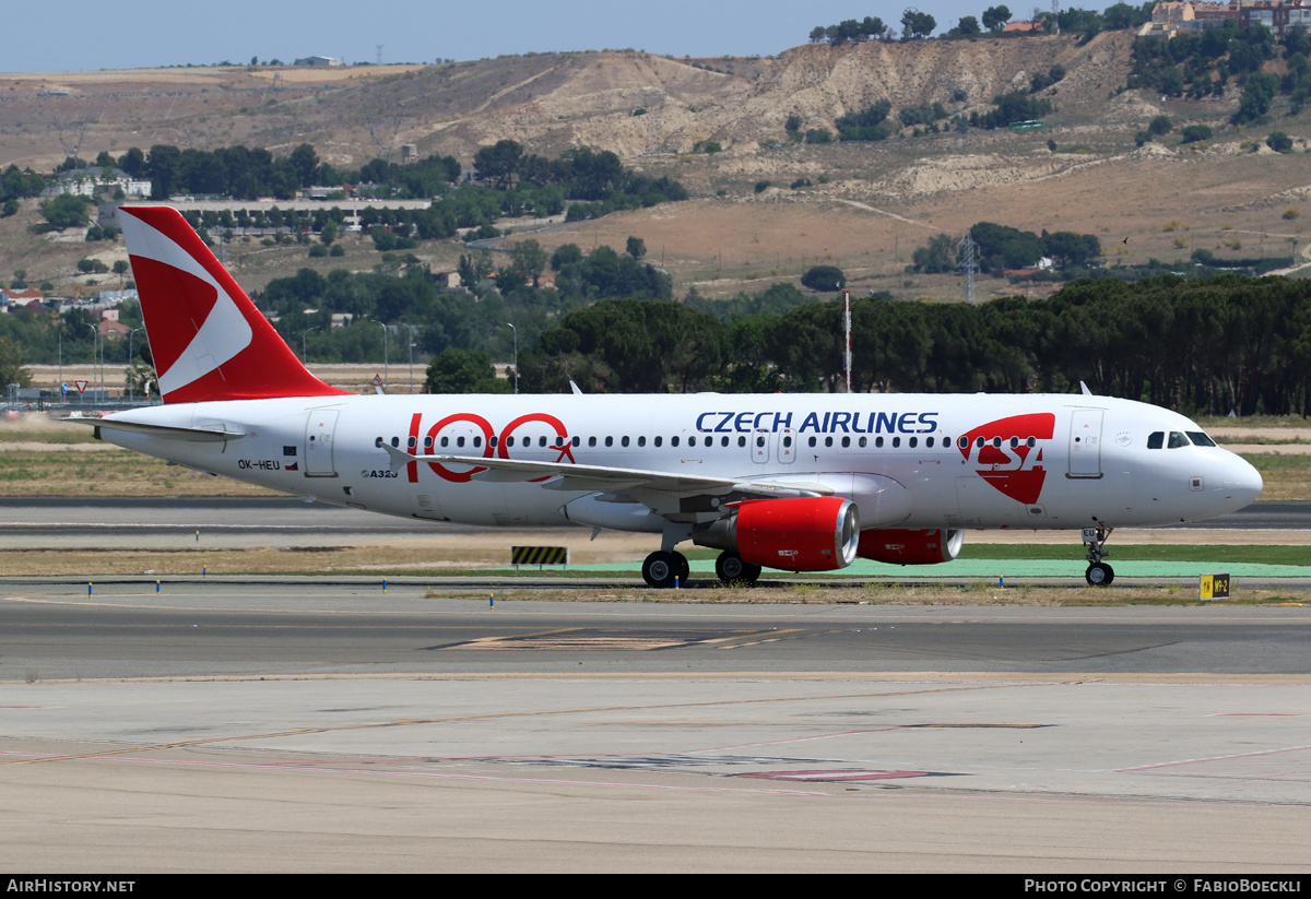 Aircraft Photo of OK-HEU | Airbus A320-214 | ČSA - Czech Airlines | AirHistory.net #574826