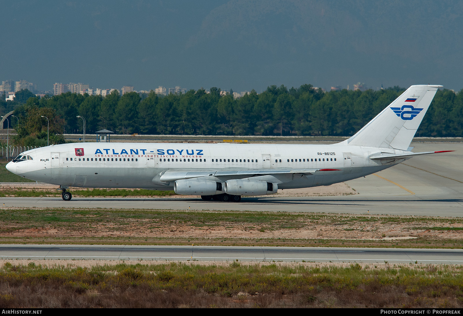 Aircraft Photo of RA-86125 | Ilyushin Il-86 | Atlant-Soyuz Airlines | AirHistory.net #574831
