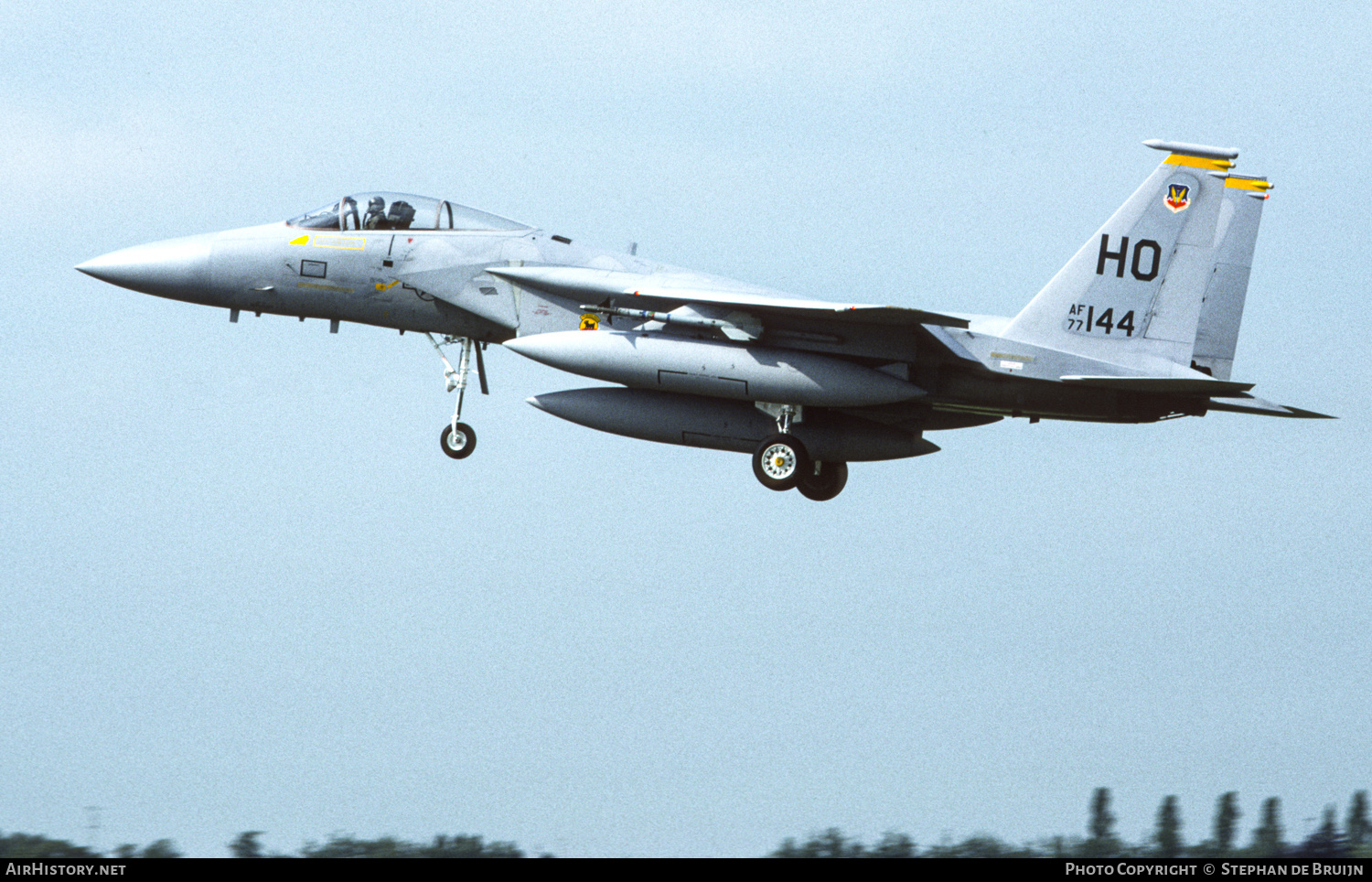 Aircraft Photo of 77-0144 / AF77-144 | McDonnell Douglas F-15A Eagle | USA - Air Force | AirHistory.net #574834