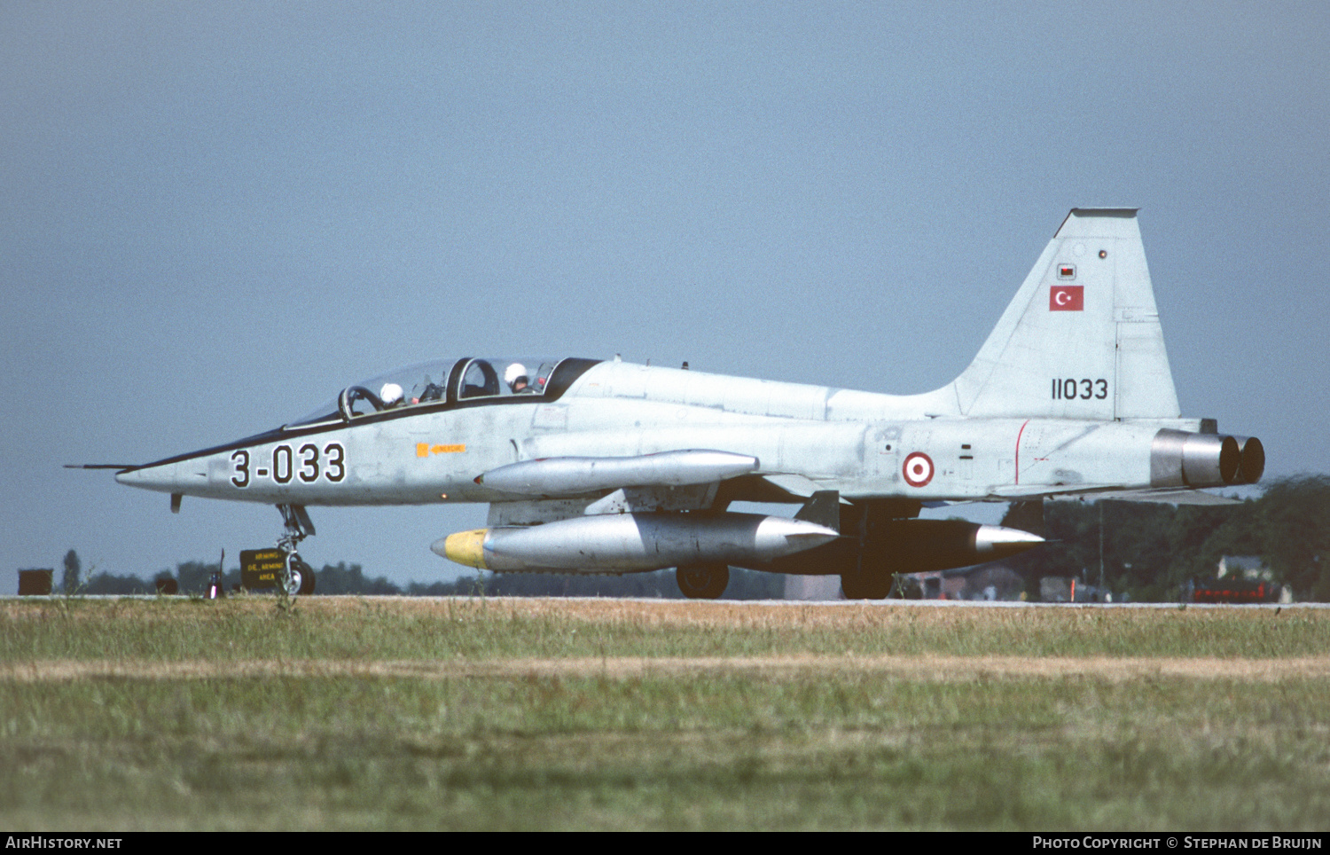 Aircraft Photo of 71-1033 / 11033 | Northrop F-5B Freedom Fighter | Turkey - Air Force | AirHistory.net #574835
