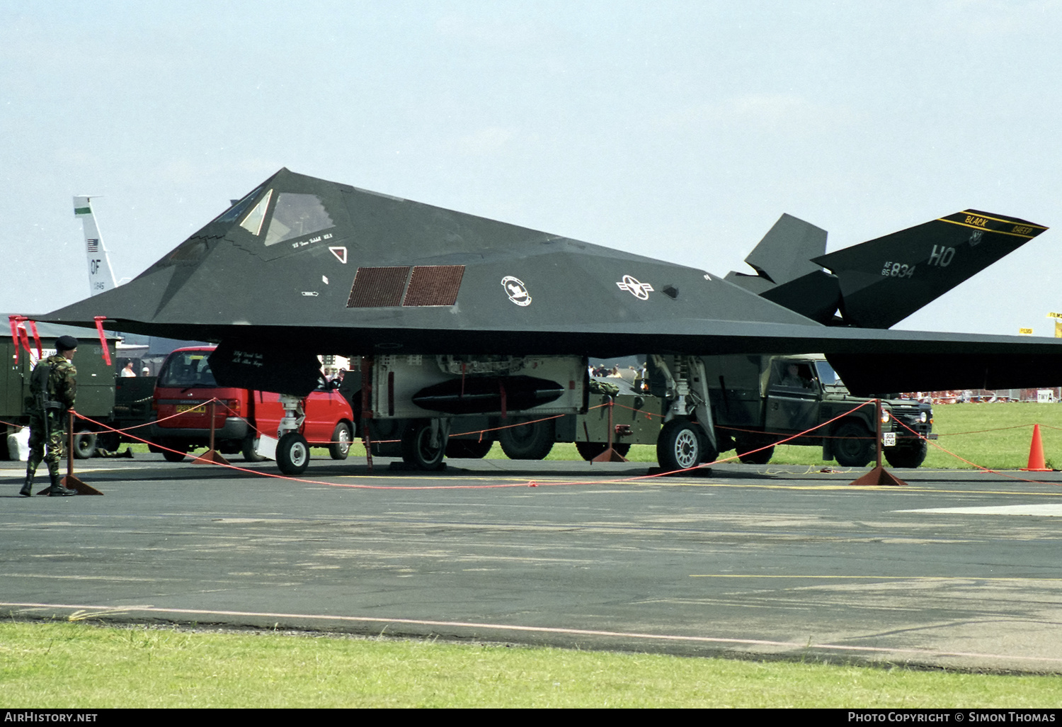 Aircraft Photo of 85-0834 / AF85-834 | Lockheed F-117A Nighthawk | USA - Air Force | AirHistory.net #574854