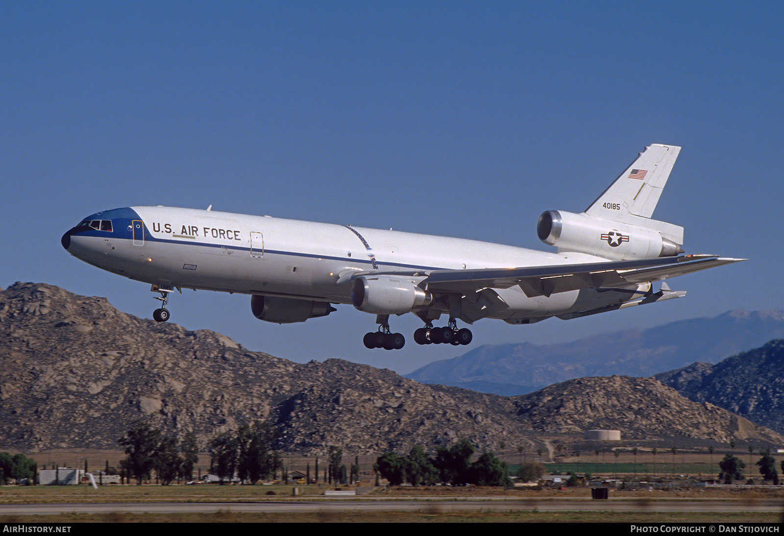 Aircraft Photo of 84-0185 / 40185 | McDonnell Douglas KC-10A Extender (DC-10-30CF) | USA - Air Force | AirHistory.net #574868
