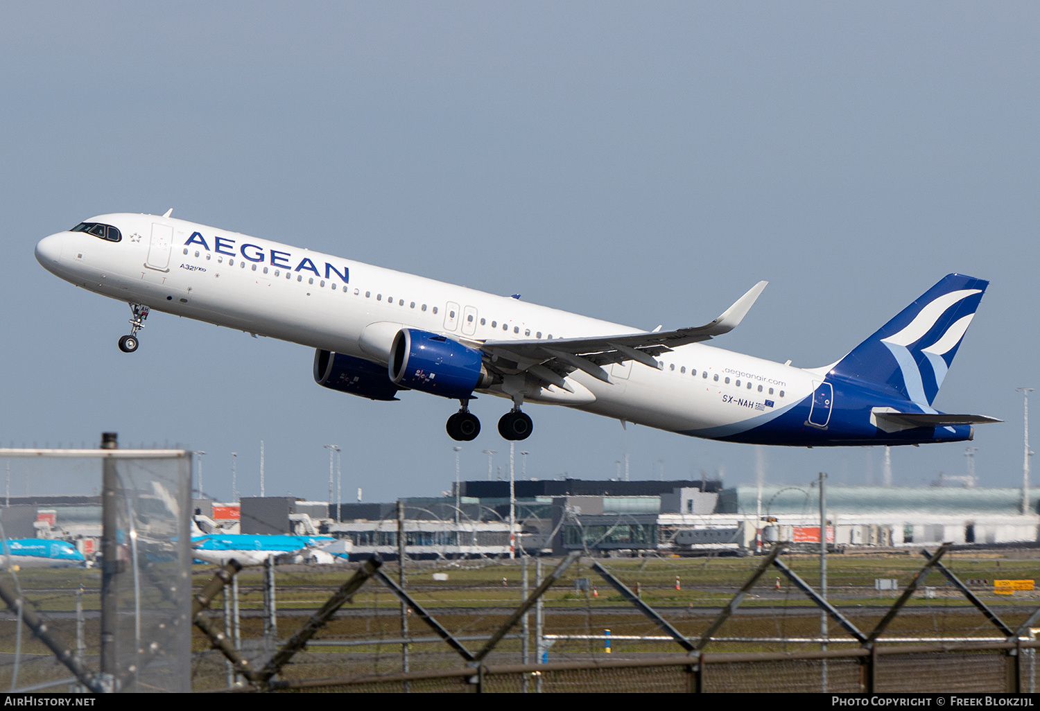 Aircraft Photo of SX-NAH | Airbus A321-271NX | Aegean Airlines | AirHistory.net #574892