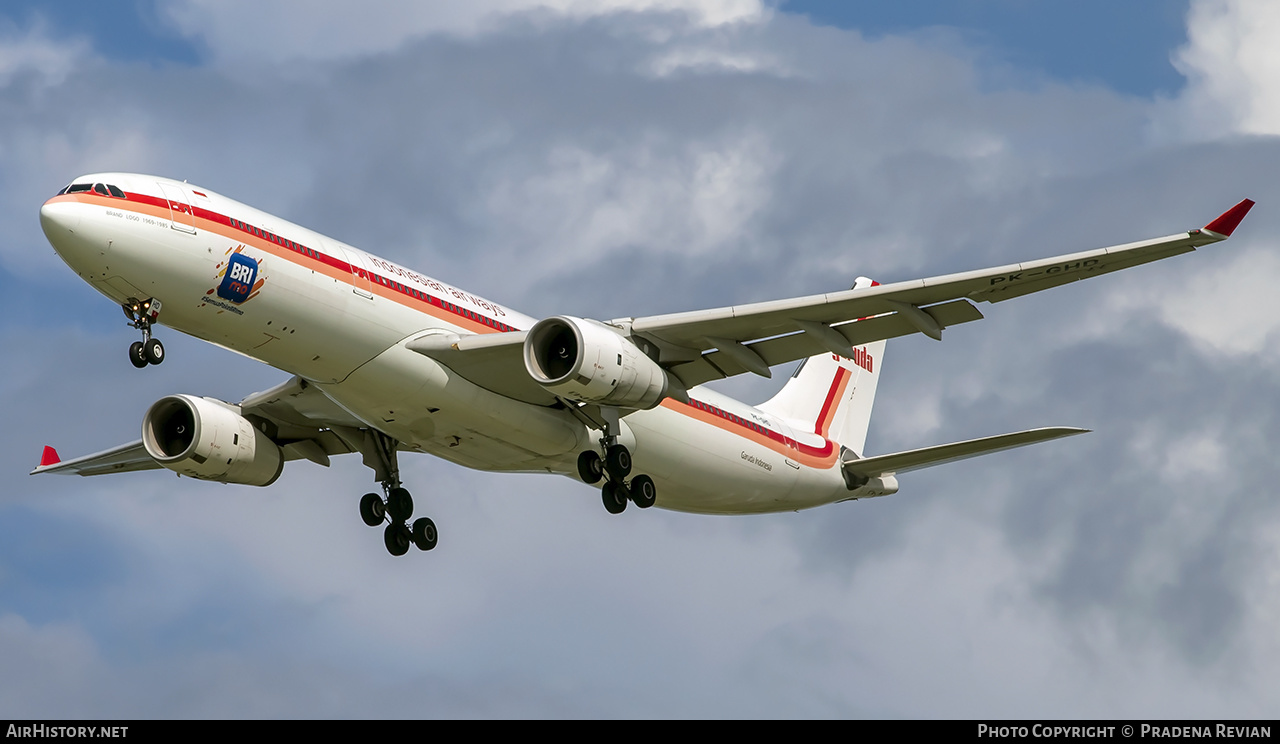 Aircraft Photo of PK-GHD | Airbus A330-343 | Garuda Indonesia | Garuda Indonesian Airways | AirHistory.net #574902