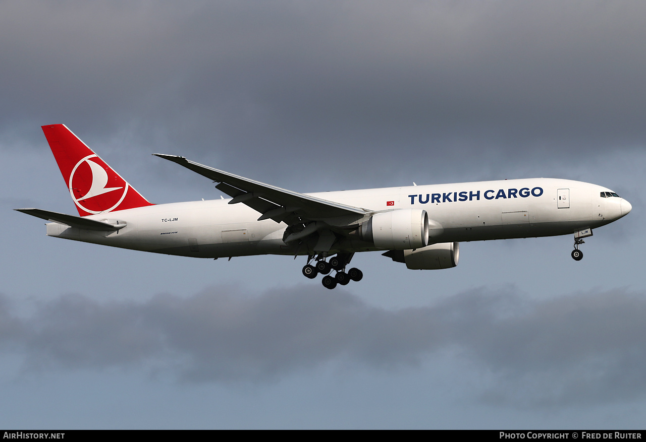 Aircraft Photo of TC-LJM | Boeing 777-F | Turkish Airlines Cargo | AirHistory.net #574908