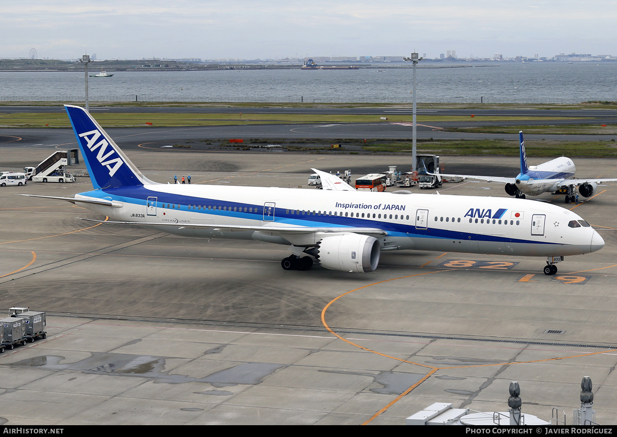 Aircraft Photo of JA833A | Boeing 787-9 Dreamliner | All Nippon Airways - ANA | AirHistory.net #574919