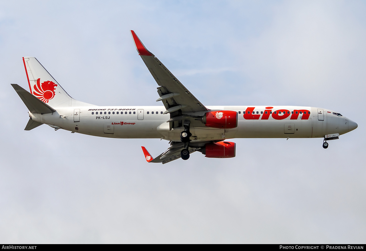 Aircraft Photo of PK-LSJ | Boeing 737-9GP/ER | Lion Air | AirHistory.net #574943