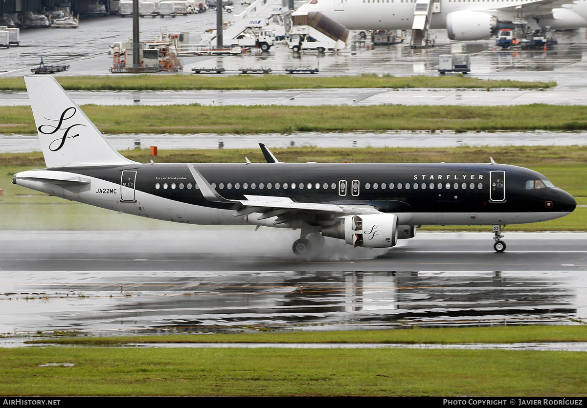 Aircraft Photo of JA22MC | Airbus A320-214 | StarFlyer | AirHistory.net #574947