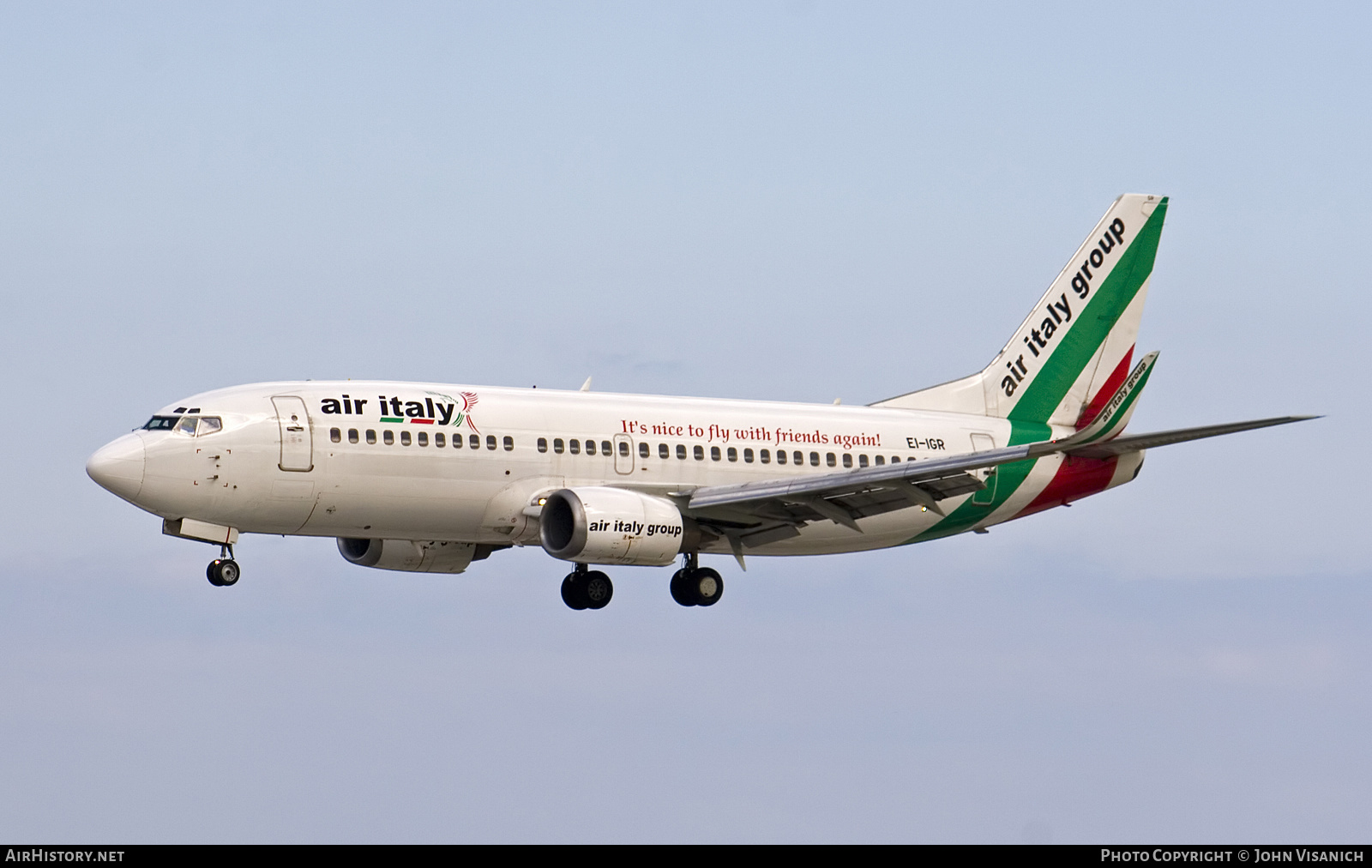 Aircraft Photo of EI-IGR | Boeing 737-36N | Air Italy | AirHistory.net #574950