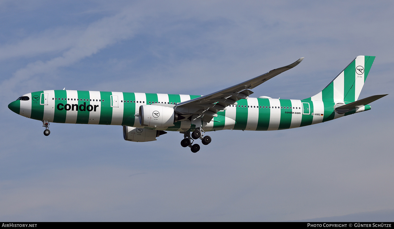 Aircraft Photo of D-ANRE | Airbus A330-941N | Condor Flugdienst | AirHistory.net #574951