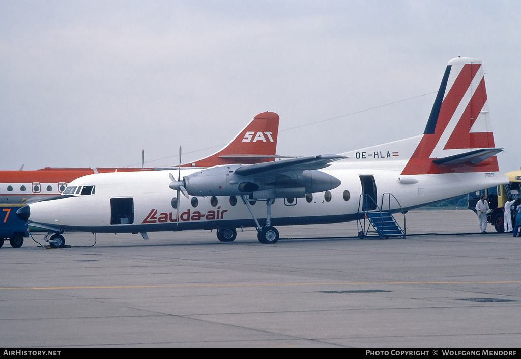 Aircraft Photo of OE-HLA | Fokker F27-200 Friendship | Lauda Air | AirHistory.net #574968