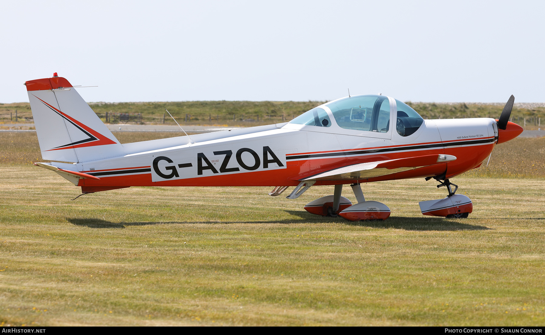 Aircraft Photo of G-AZOA | Bolkow BO-209 Monsun | AirHistory.net #574981