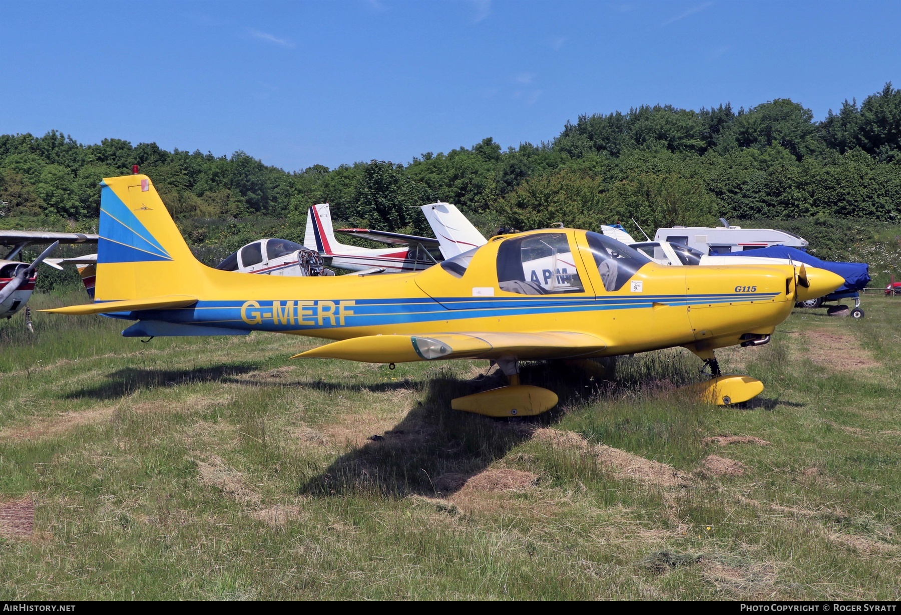 Aircraft Photo of G-MERF | Grob G-115A | AirHistory.net #574989