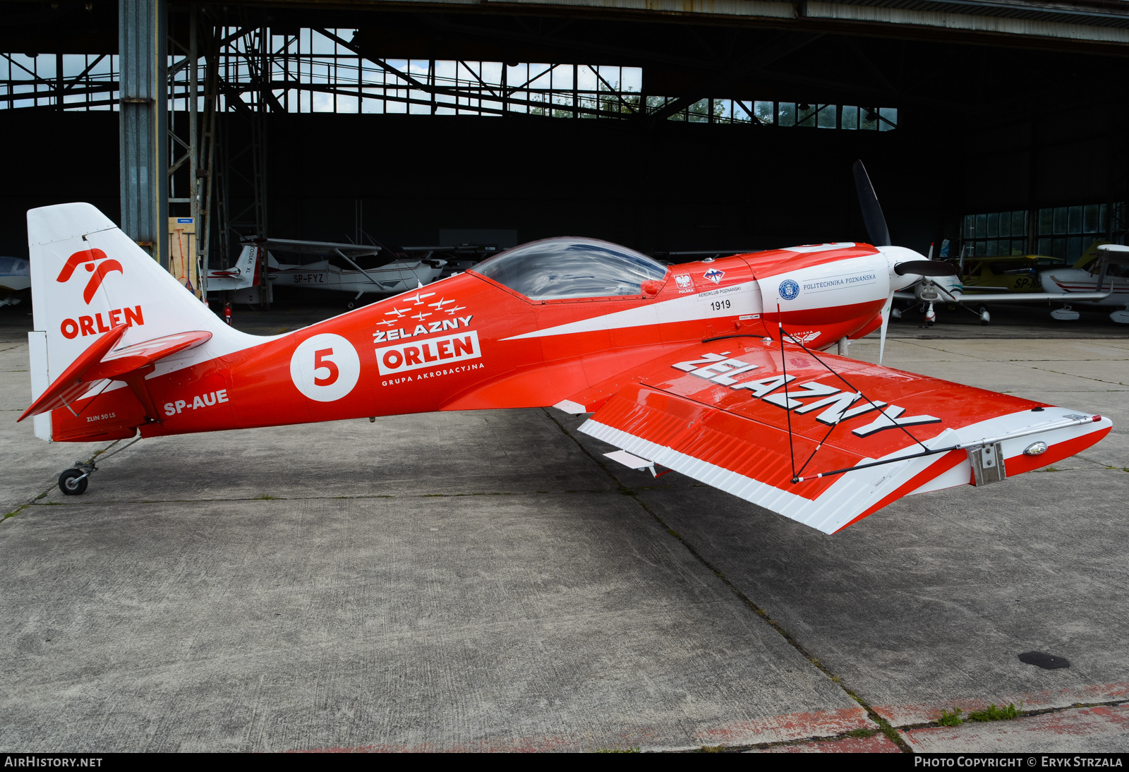 Aircraft Photo of SP-AUE | Zlin Z-50LS | Zelazny Aerobatic Team | AirHistory.net #574993