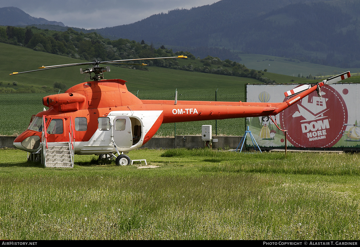 Aircraft Photo of OM-TFA | PZL-Swidnik Kania | AirHistory.net #575028