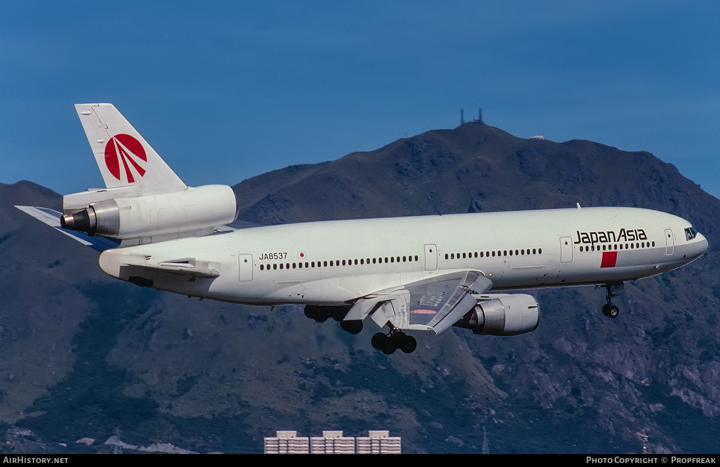Aircraft Photo of JA8537 | McDonnell Douglas DC-10-40 | Japan Asia Airways - JAA | AirHistory.net #575049