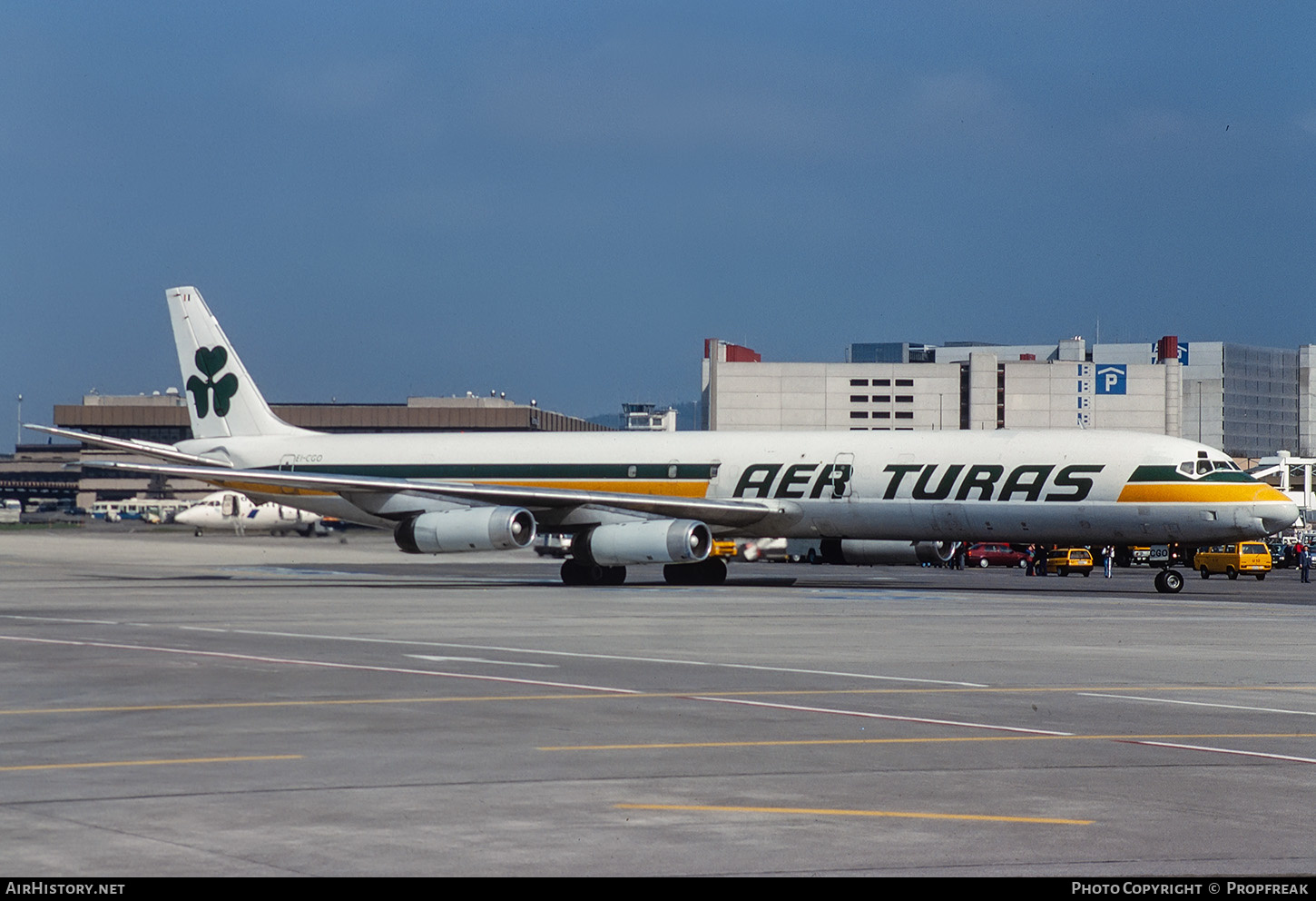 Aircraft Photo of EI-CGO | McDonnell Douglas DC-8-63(F) | Aer Turas | AirHistory.net #575051