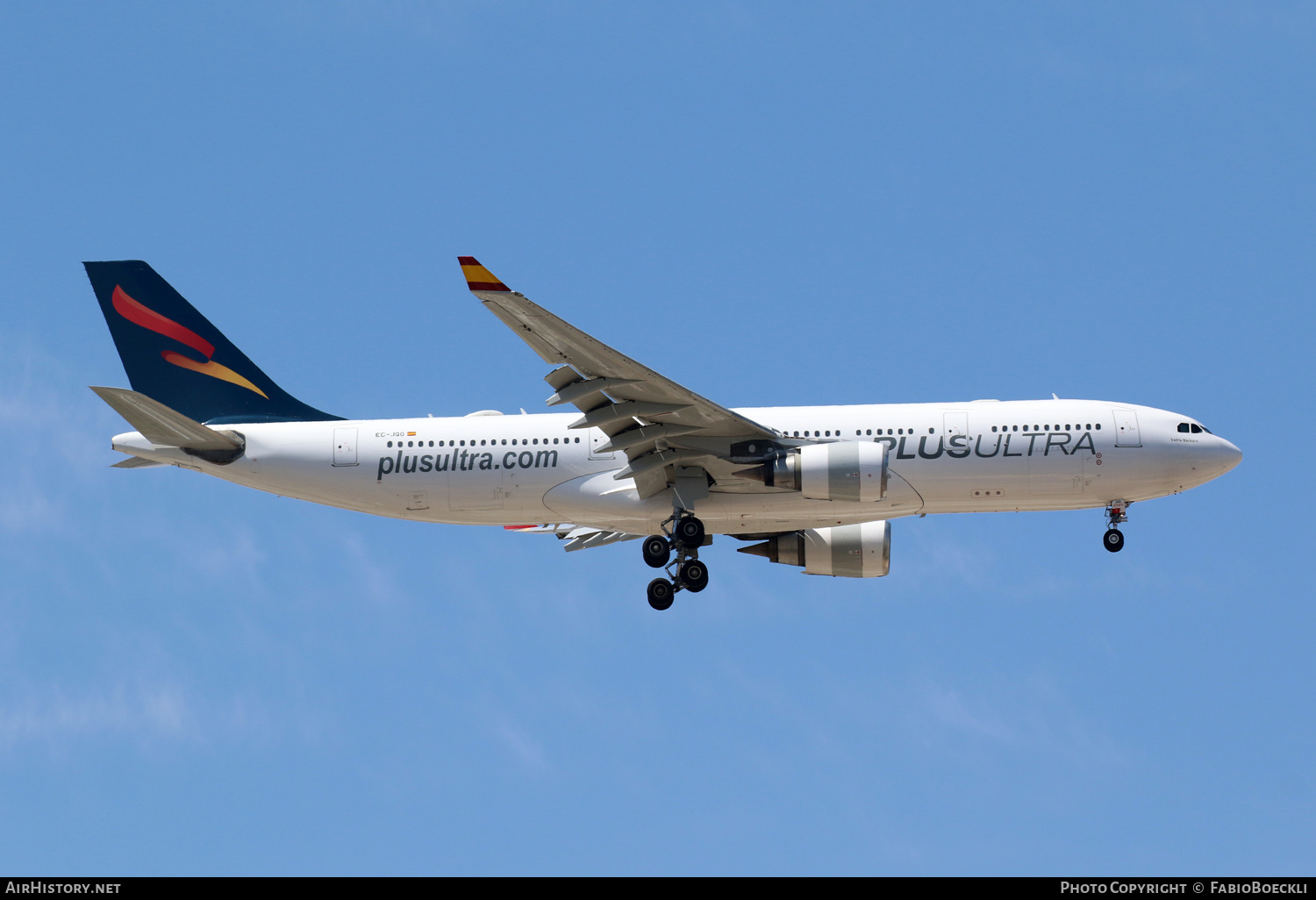 Aircraft Photo of EC-JQG | Airbus A330-202 | Plus Ultra Líneas Aéreas | AirHistory.net #575129