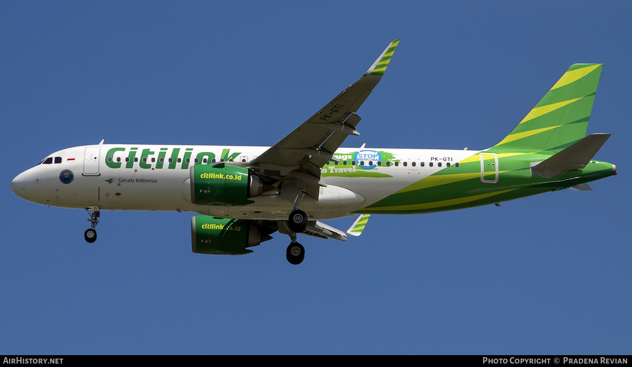 Aircraft Photo of PK-GTI | Airbus A320-251N | Citilink | AirHistory.net #575130