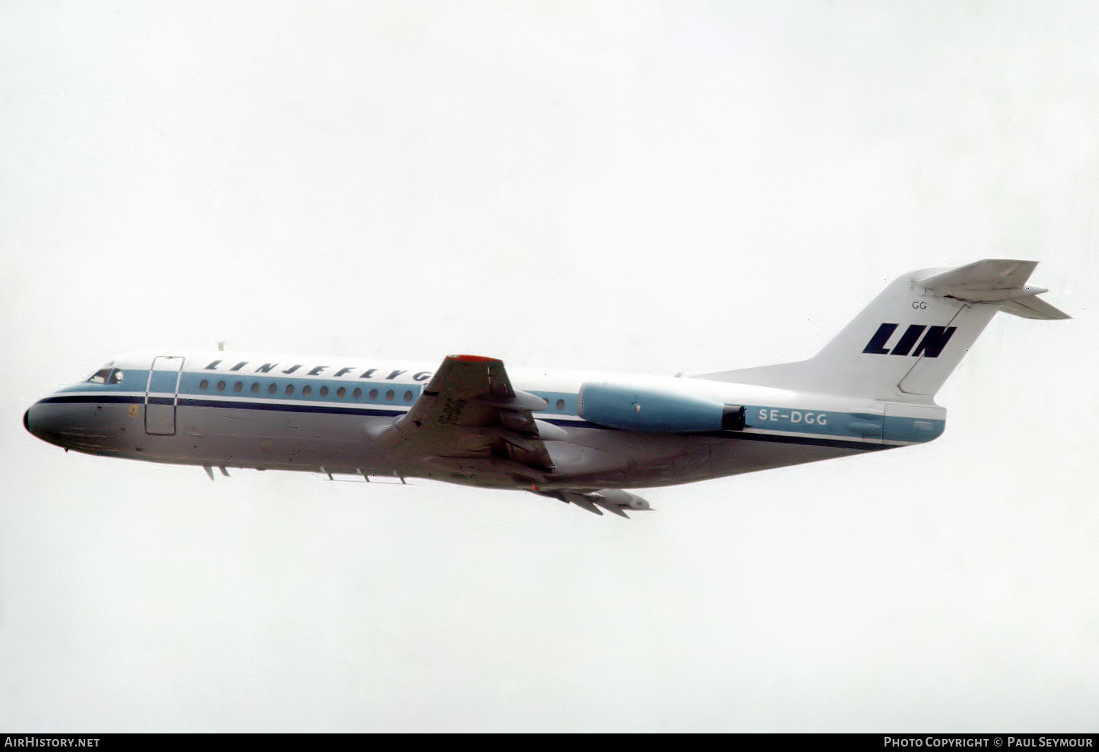 Aircraft Photo of SE-DGG | Fokker F28-4000 Fellowship | Linjeflyg | AirHistory.net #575131